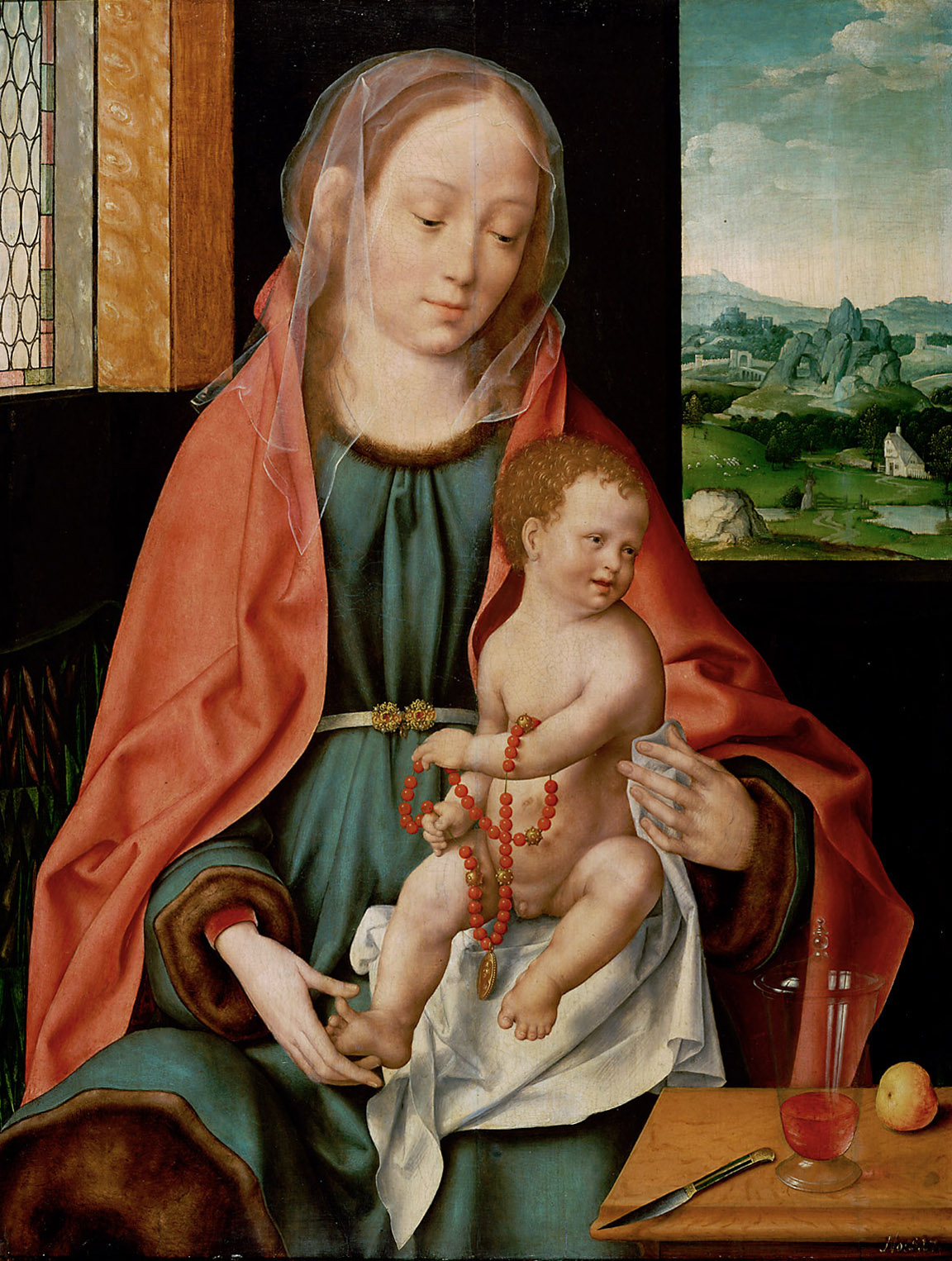 Maria mit Kind, Joos van Cleve, 1520-1540