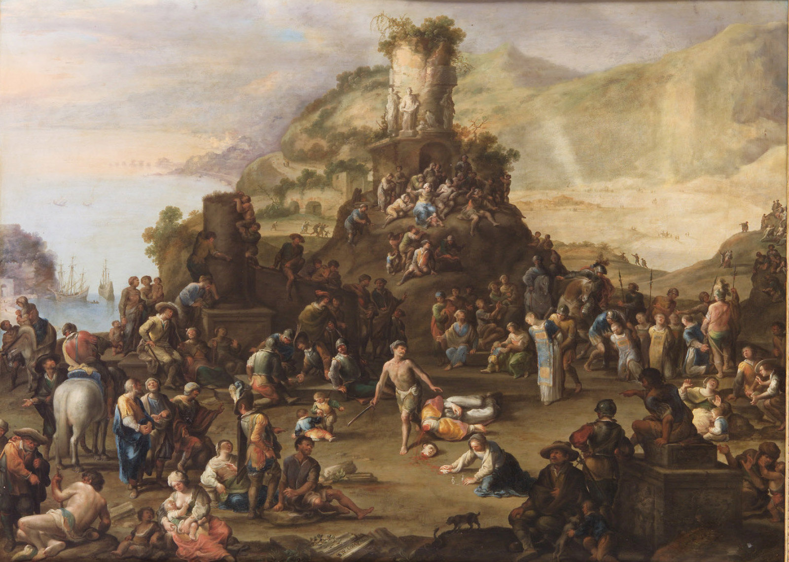 Enthauptung des Hl. Januarius, Scipione Compagno, 1638-1664
