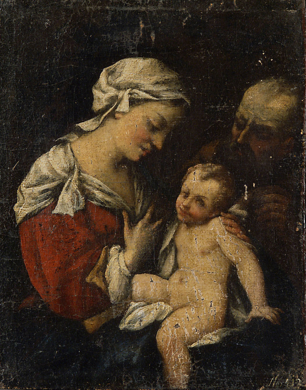 Heilige Familie, Antonio Allegri, gen. Correggio, 1550-1600