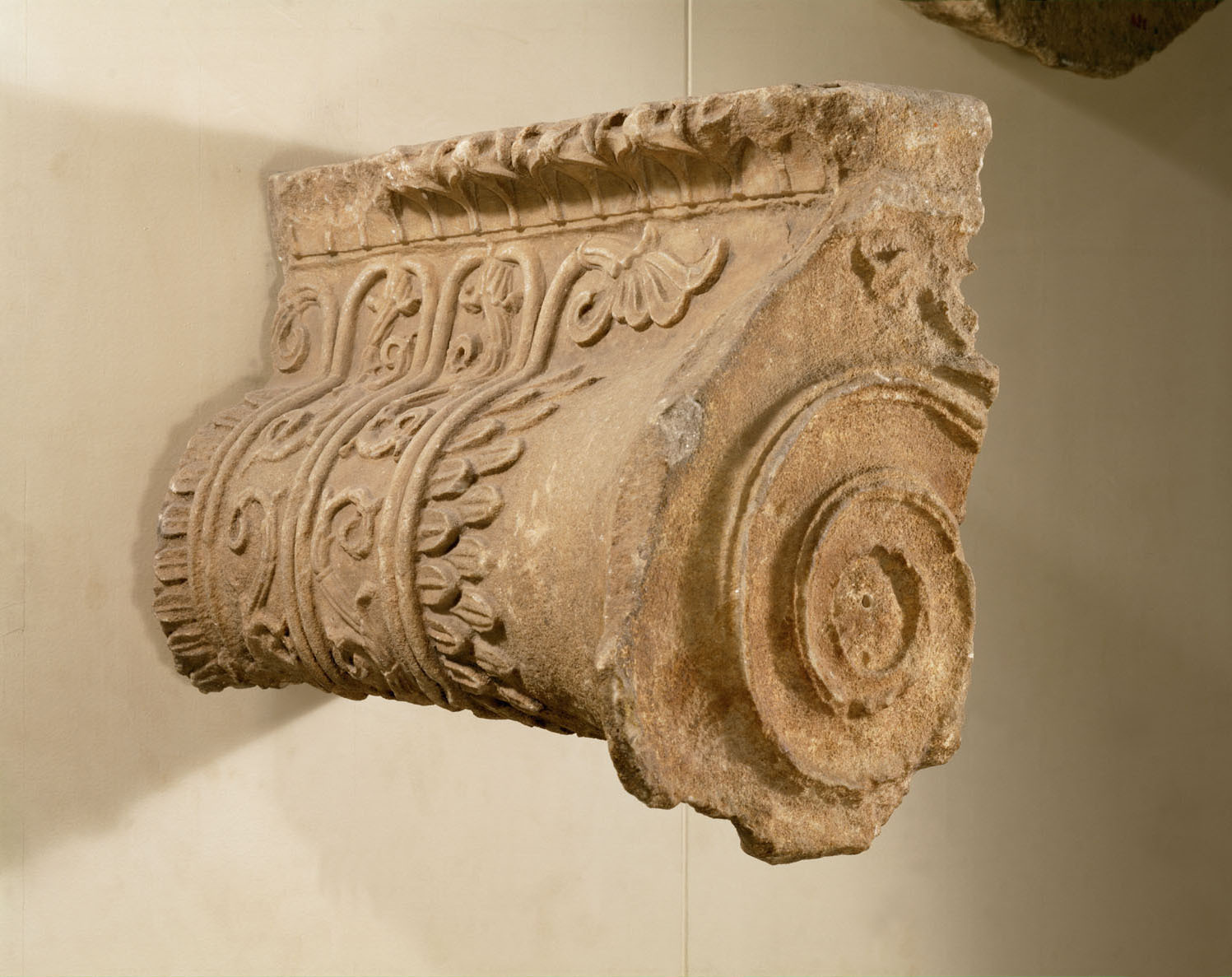 Kunsthistorisches Museum Kapitell Fragment eines ionischen Kapitells