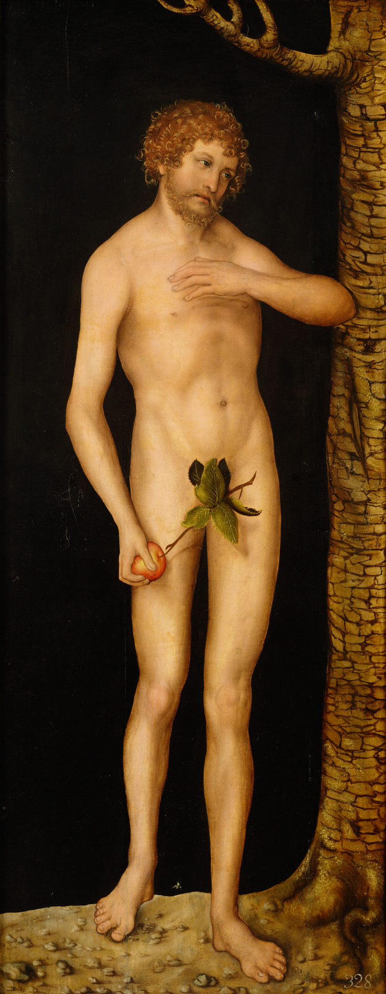 Sündenfall: Adam, Lucas Cranach d. Ä., 1510-1520