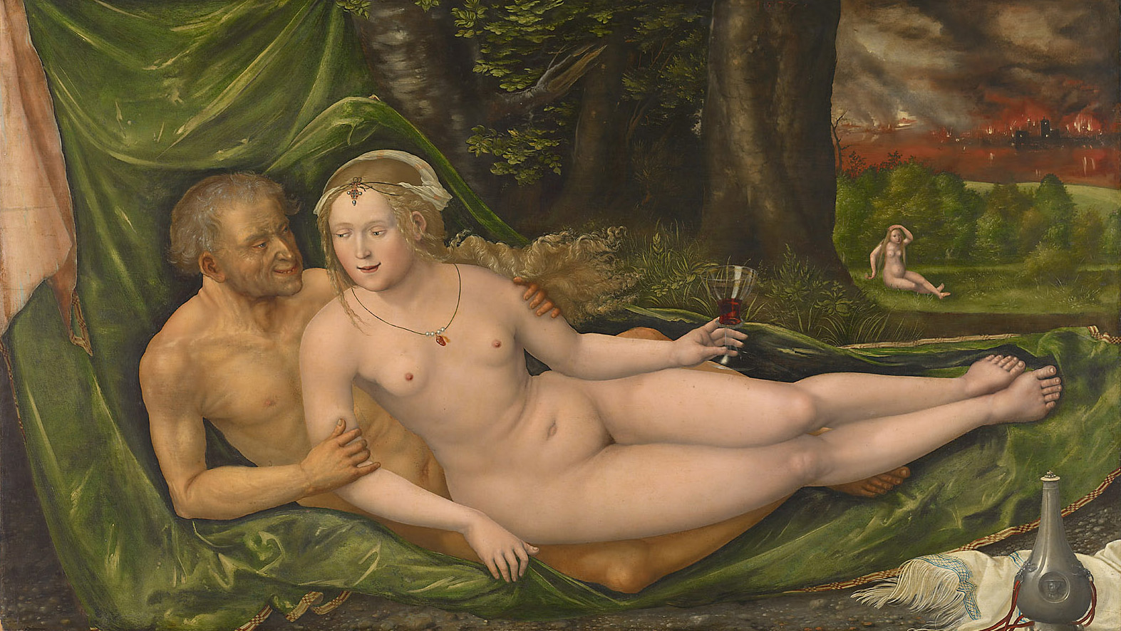 Lot und seine Töchter, Albrecht Altdorfer, 1537