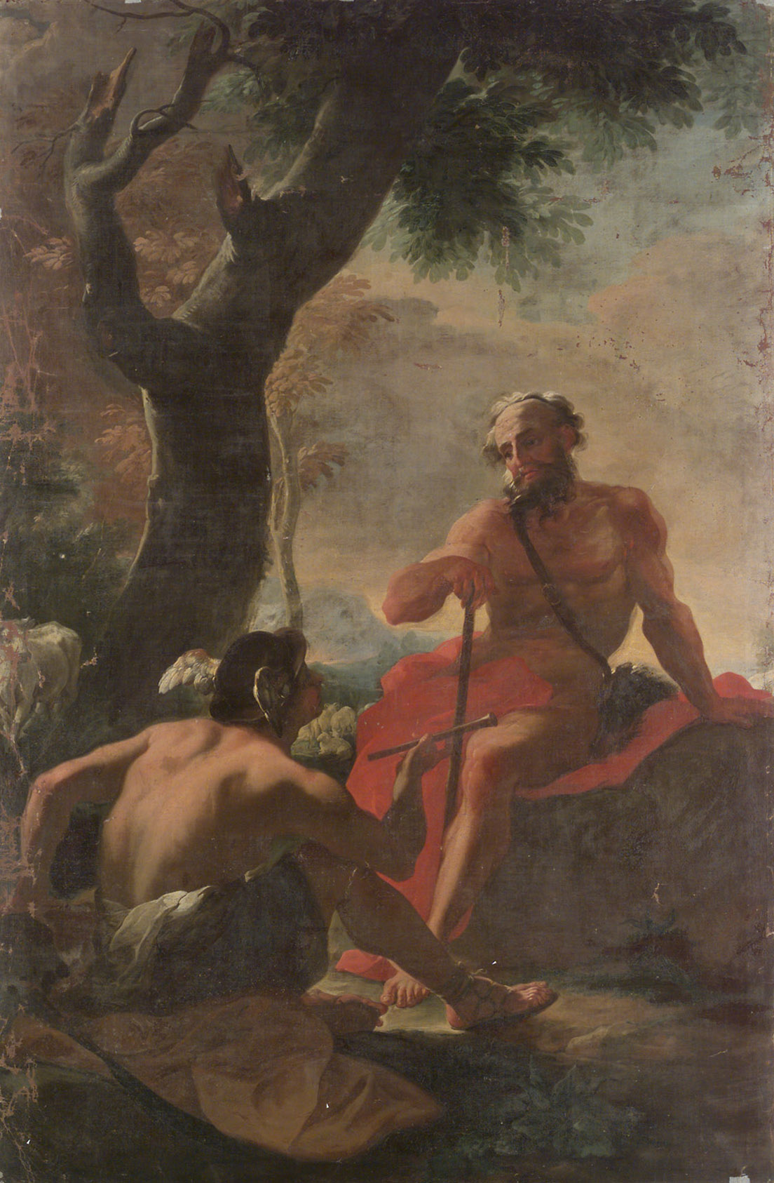 Merkur und Argus, Martino Altomonte, 1708-1709