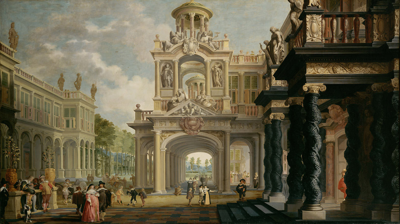 Großer Gartenpalast, Dirck van Delen, 1640