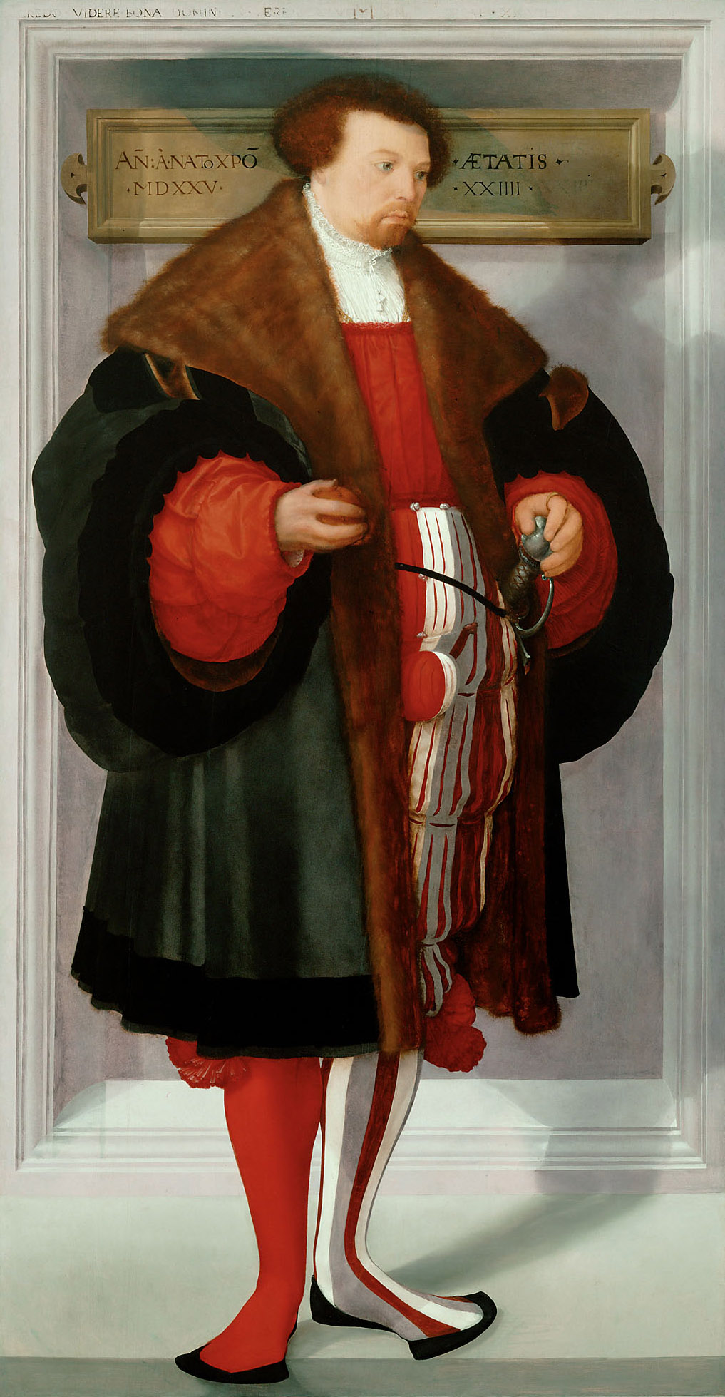 Bildnis eines Mannes, Christoph Amberger, 1525