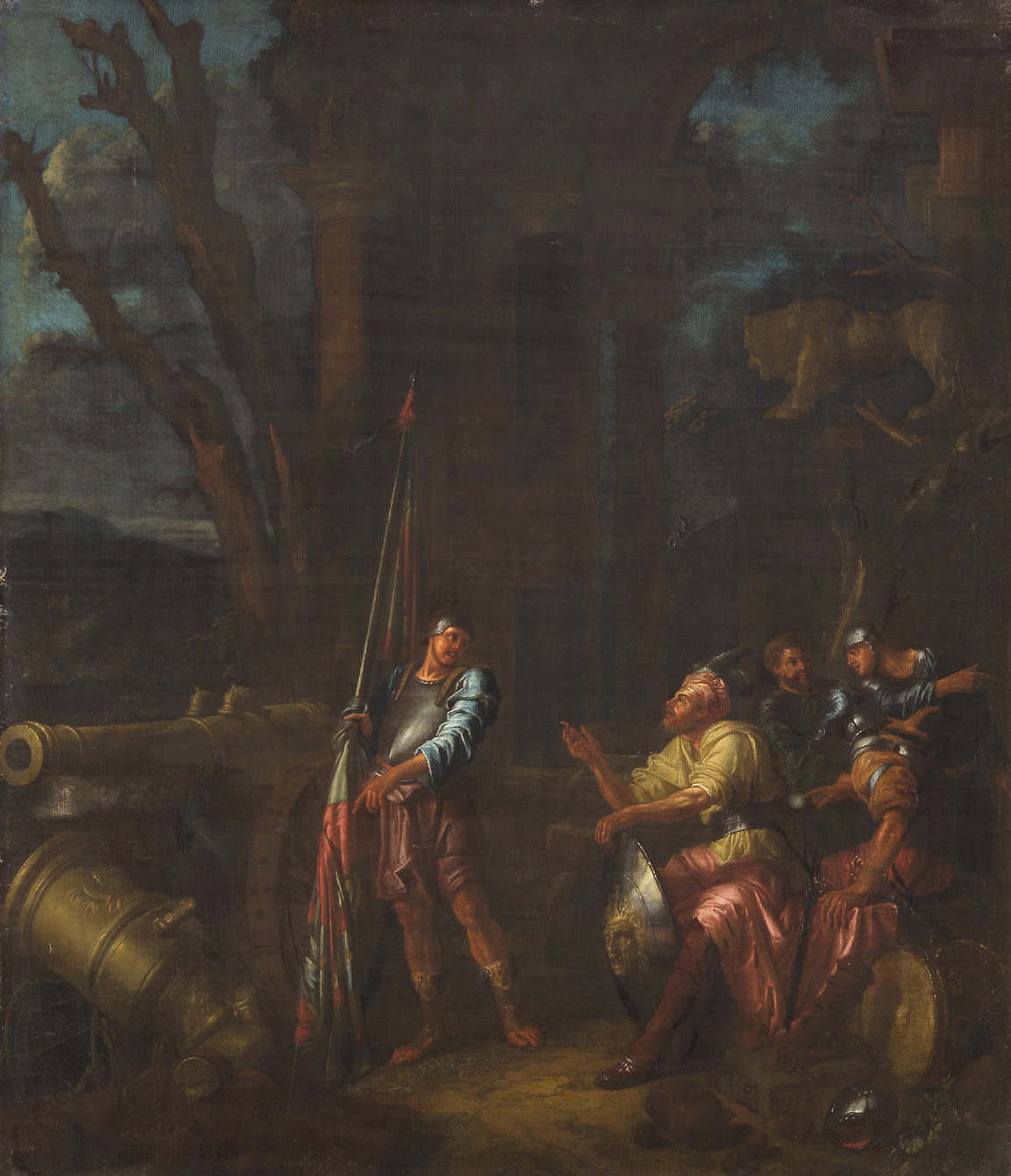 Geschützposten, Deutsch, 1675-1700