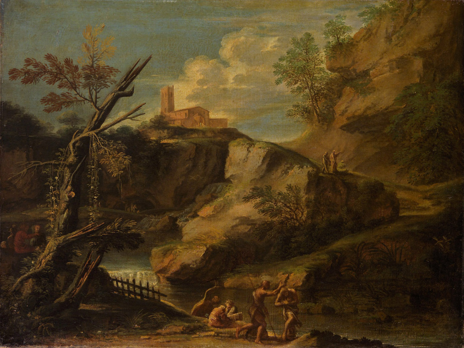 Taufe Christi, Antonio Diziani, 1750-1797