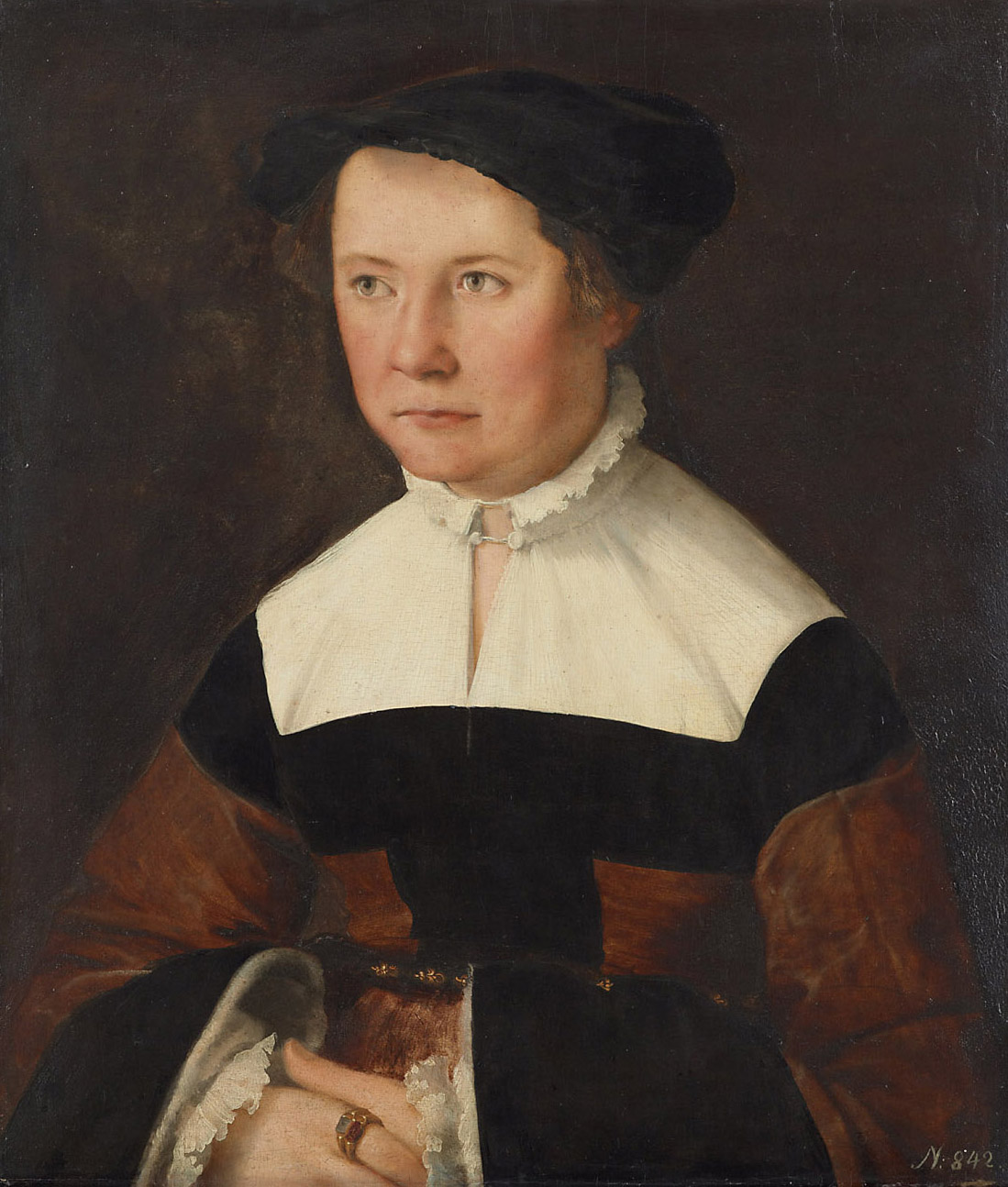 Bildnis der Sibilla Eiselin, Christoph Amberger, 1539
