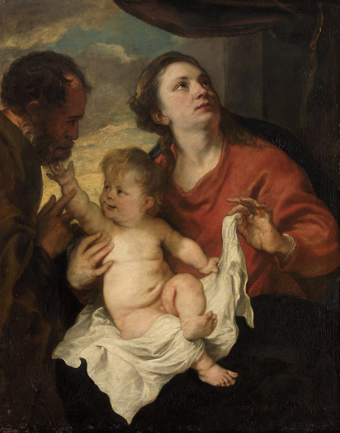 Heilige Familie, Anthonis van Dyck, 1626-1628
