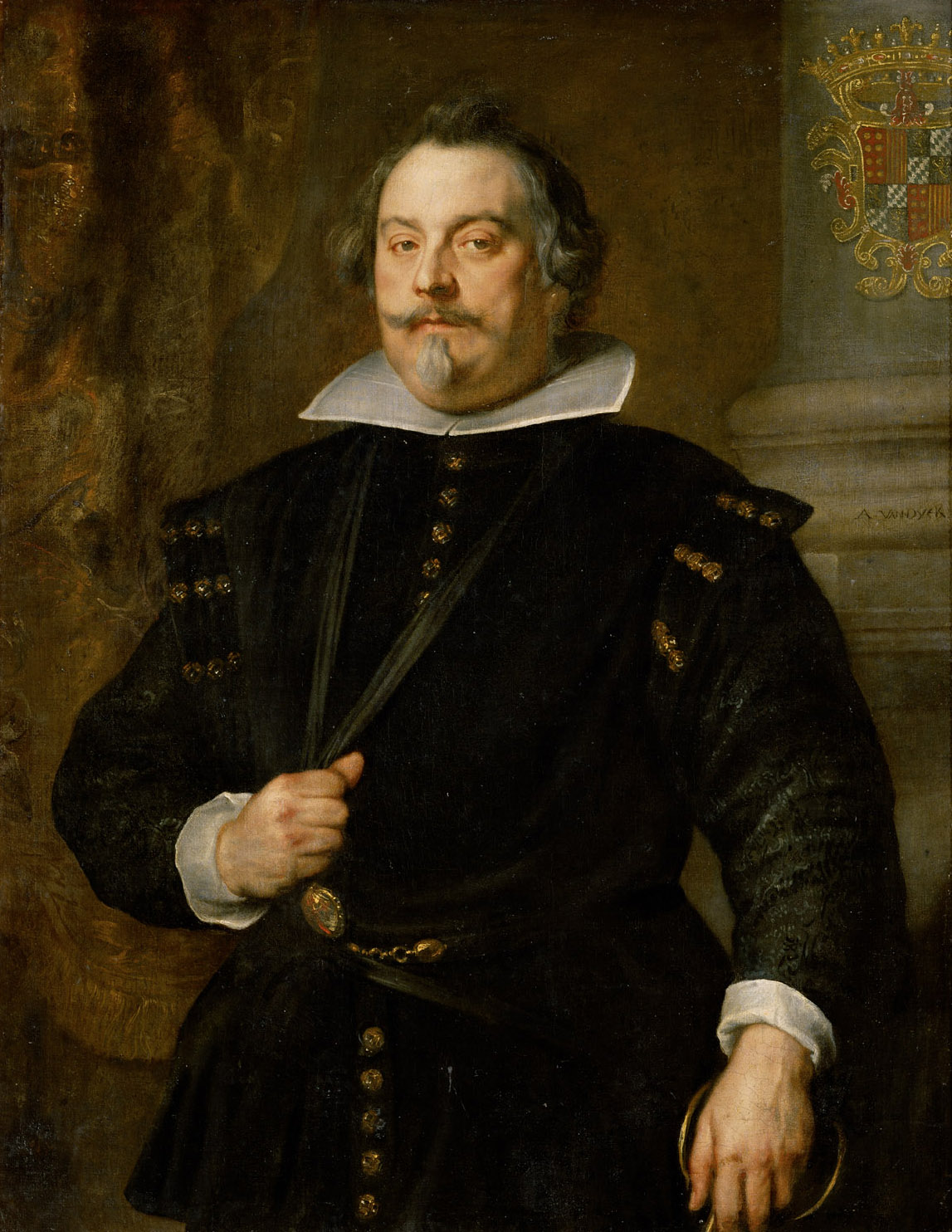 Francisco de Moncada, Marqués de Aytona, Anthonis van Dyck, 1633-1634