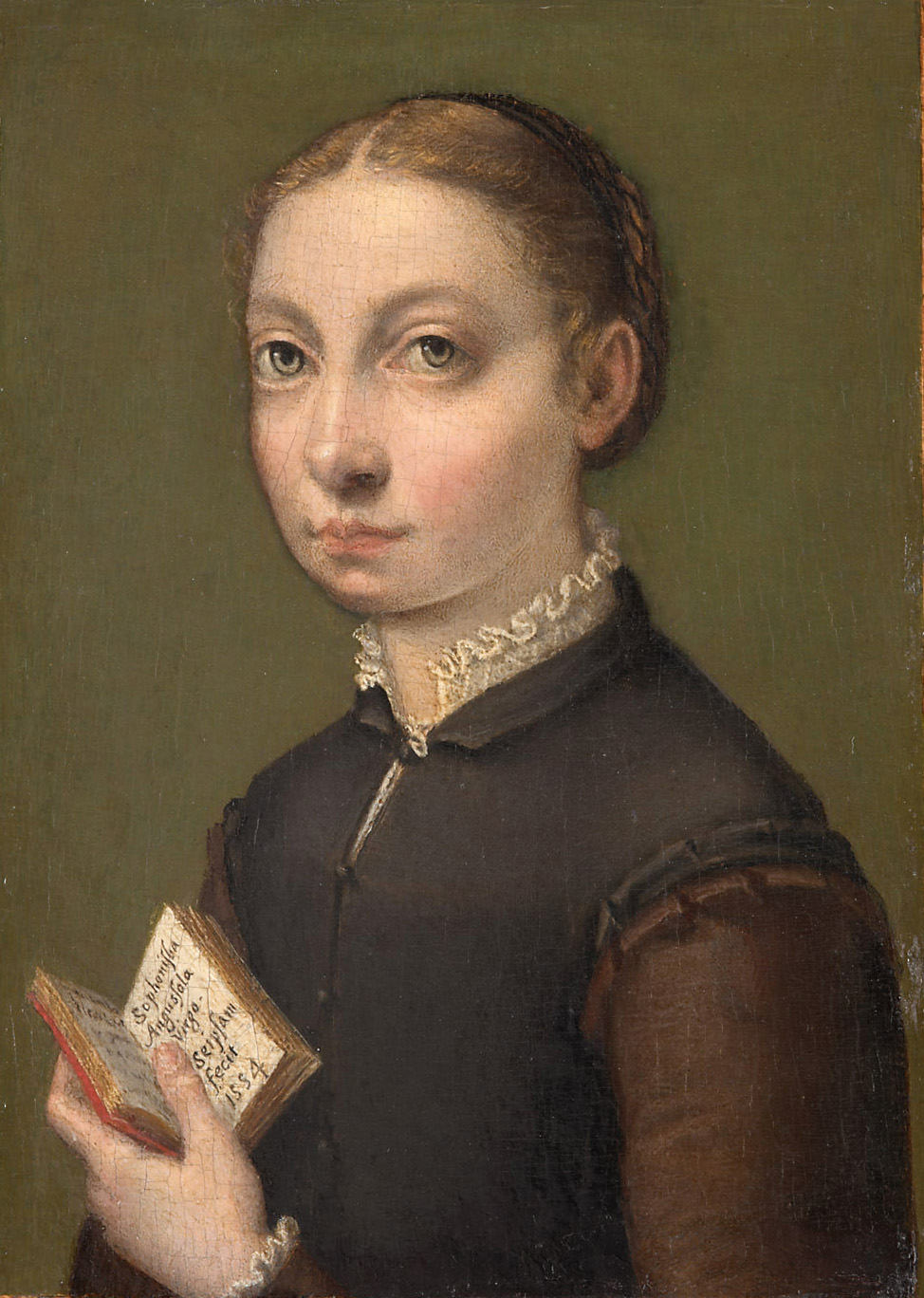 Selbstbildnis, Sofonisba Anguissola, 1554
