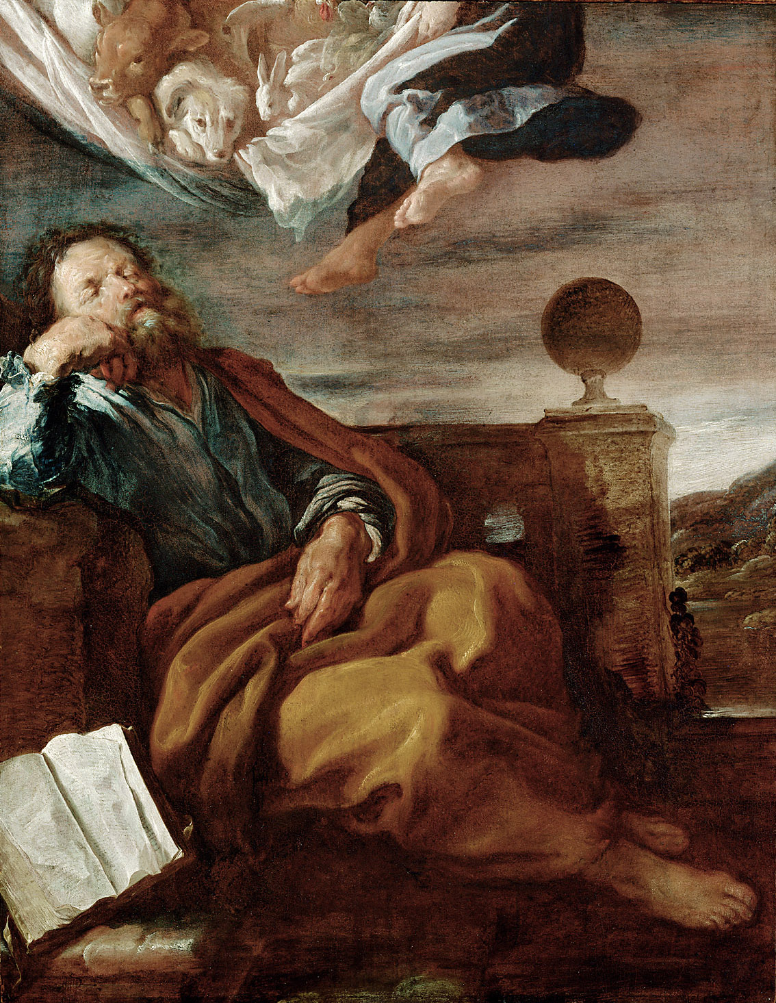 Vision des Hl. Petrus von den unreinen Tieren, Domenico Fetti, 1617-1621
