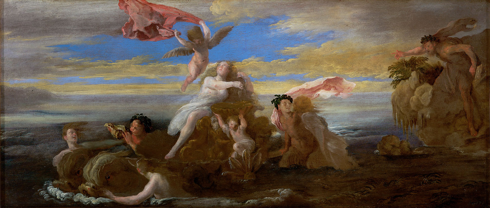 Galatea und Polyphem, Domenico Fetti, 1621-1622