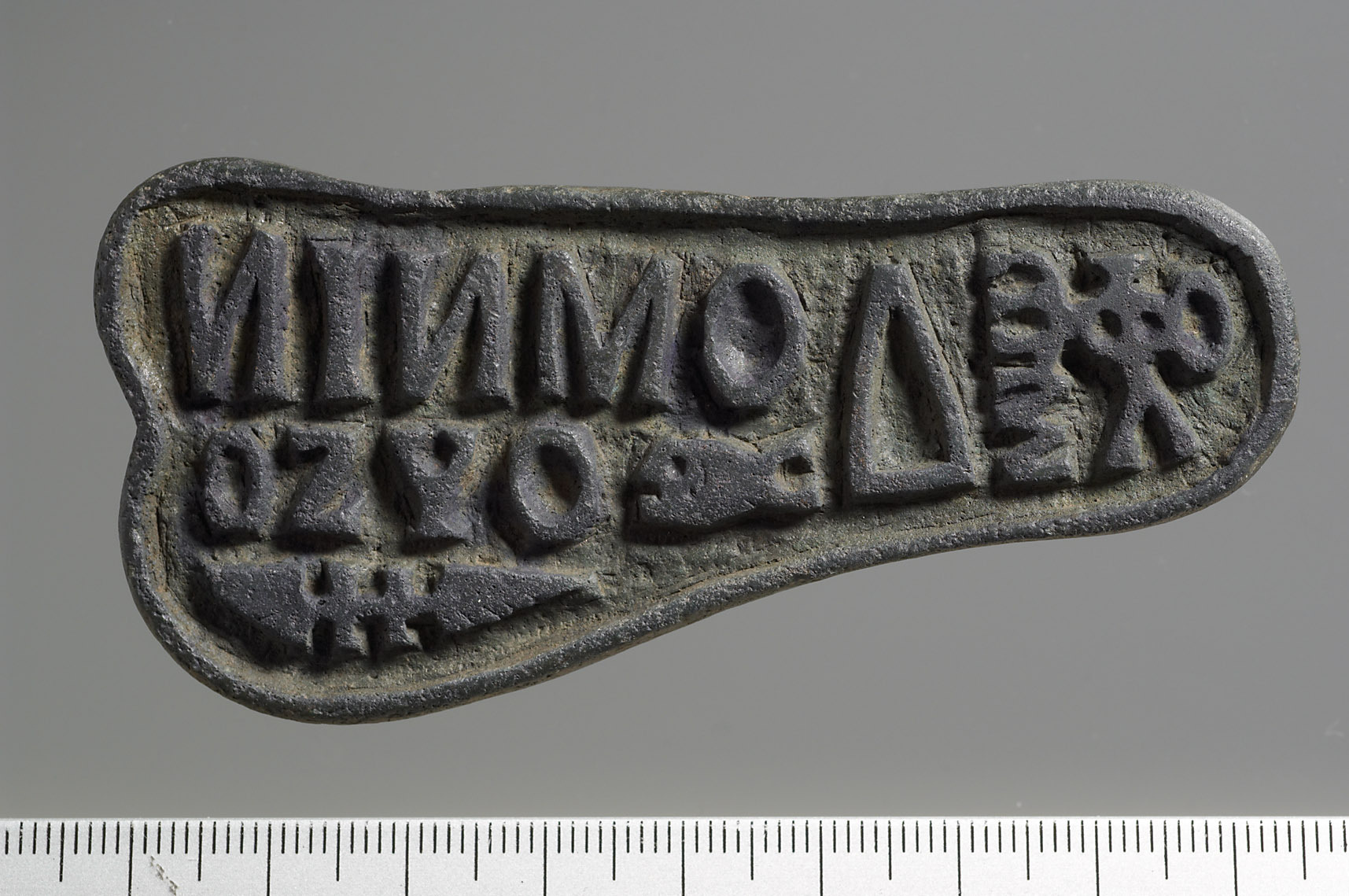 Kunsthistorisches Museum Stempel Stempel in Fußform