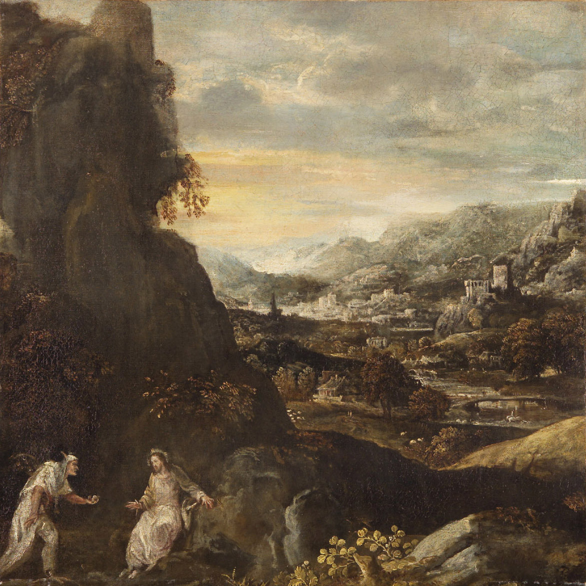 Versuchung Christi, Flämisch, 1555-1585
