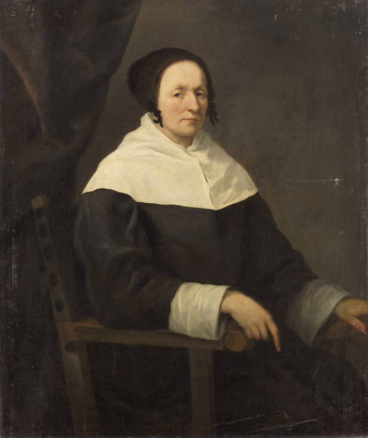 Bildnis einer älteren Dame, Flämisch, 1645-1675