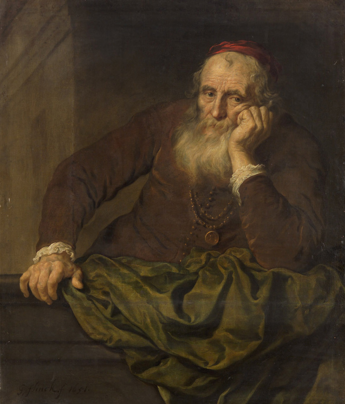 Alter Mann, Govaert Flinck, 1651