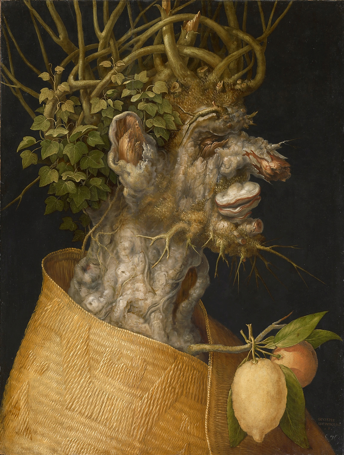 Winter, Giuseppe Arcimboldo, 1563