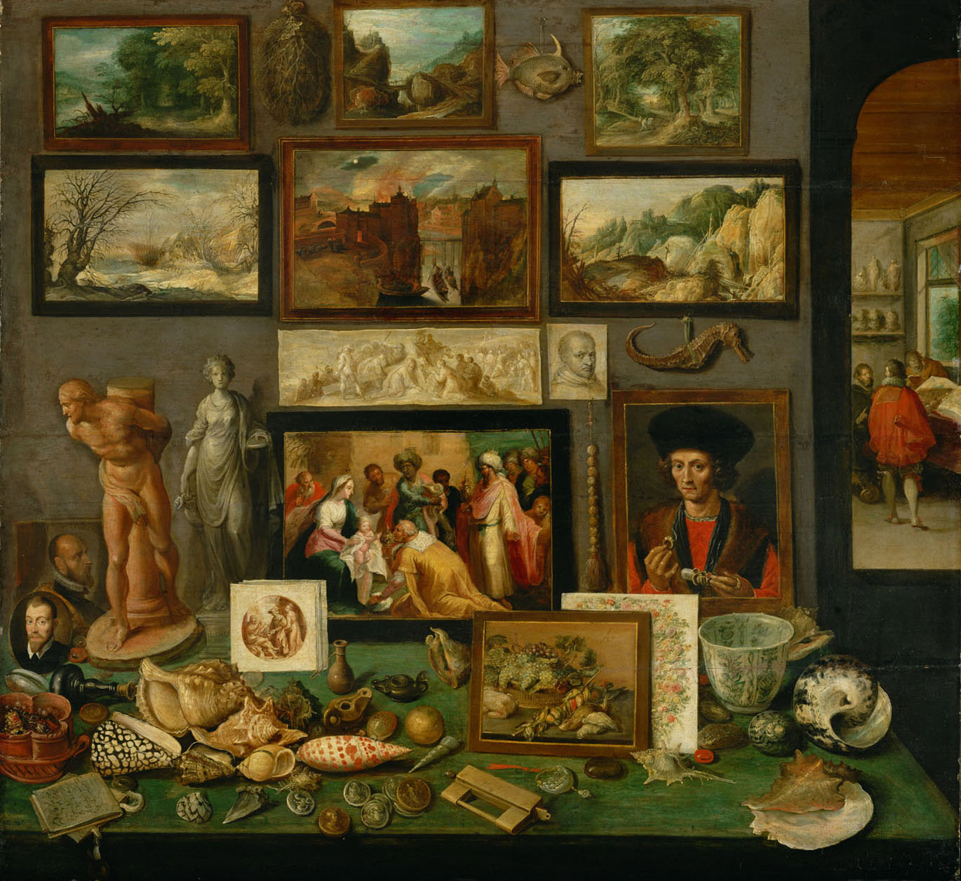 Kunst- und Raritätenkammer, Frans II. Francken, 1620-1625