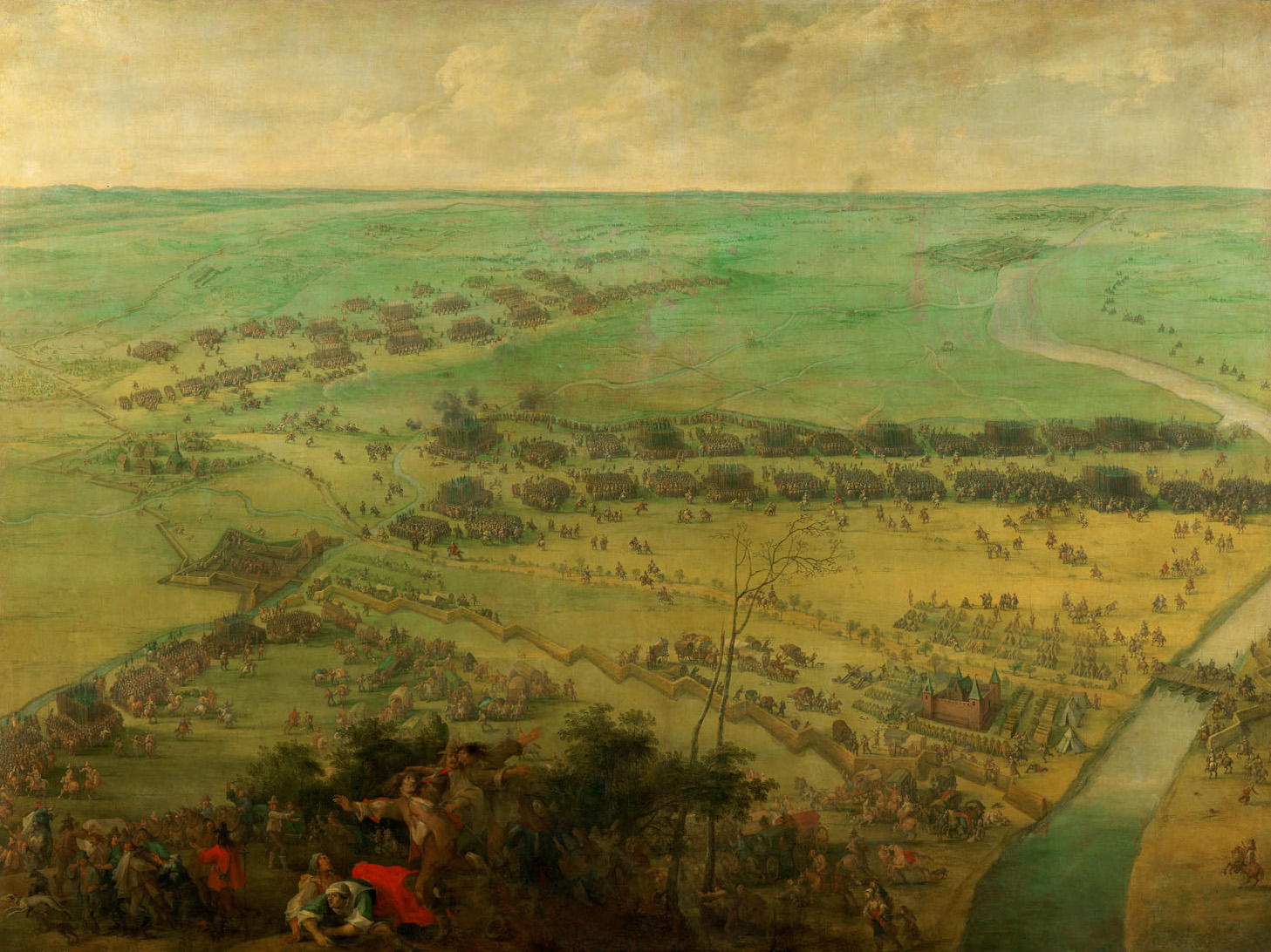 Entsatzschlacht bei Thionville. 2. Phase, 1639, Peeter Snayers, 1639-1666