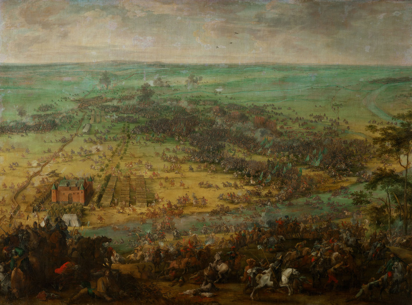 Die Niederlage bei Grancourt, 1639, Peeter Snayers, 1639-1666