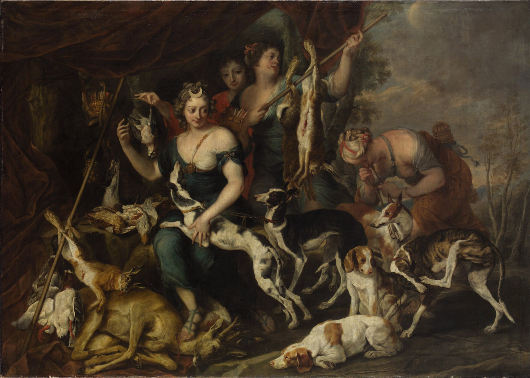 Rast der Diana, Jan Fyt, 1650