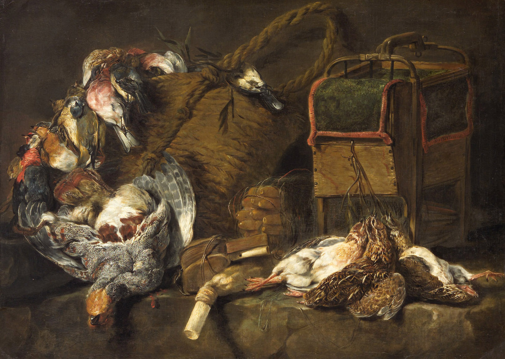 Totes Wildgeflügel, Jan Fyt, 1650-1660