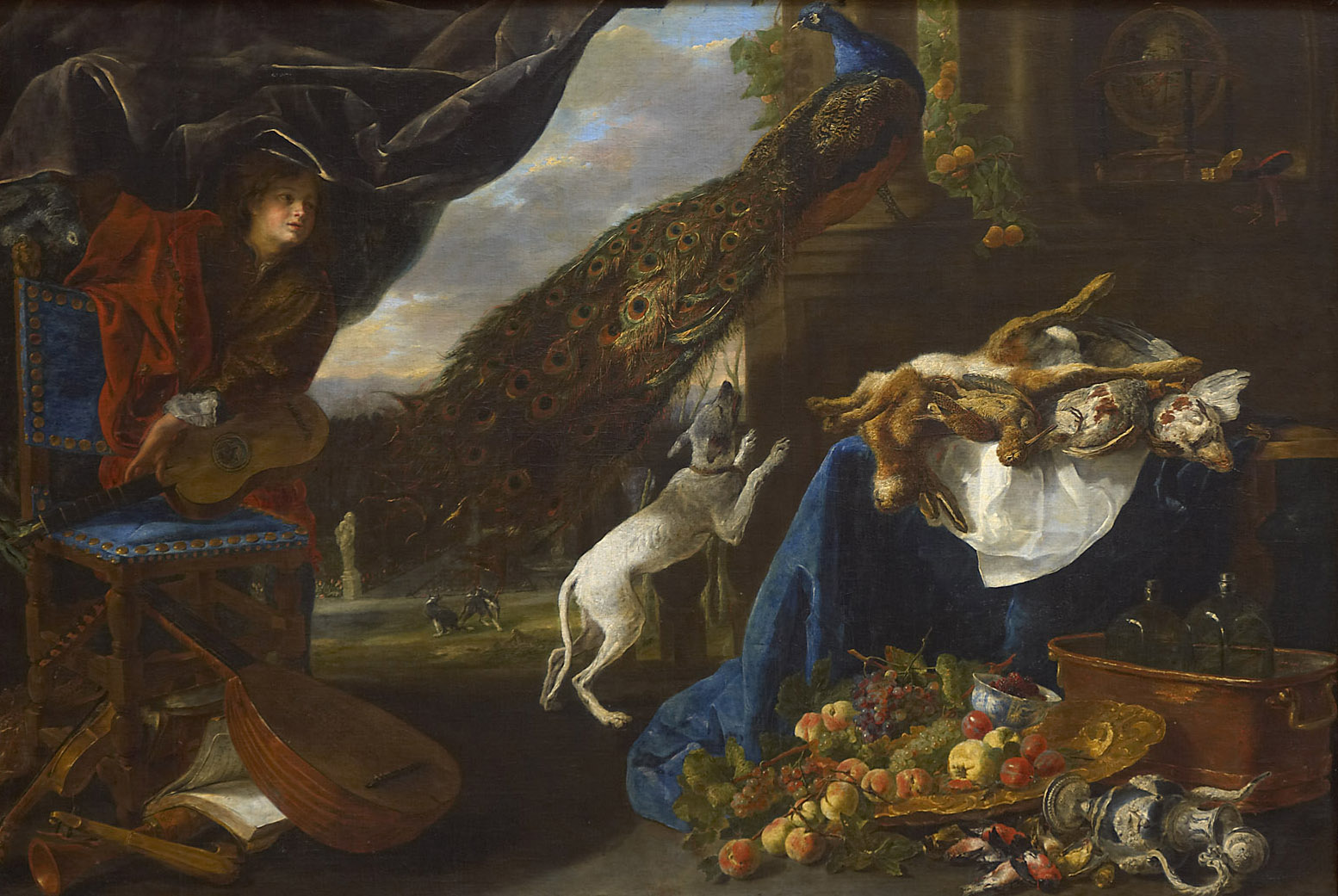 Stillleben mit einem Knaben, Jan Fyt, 1644-1645