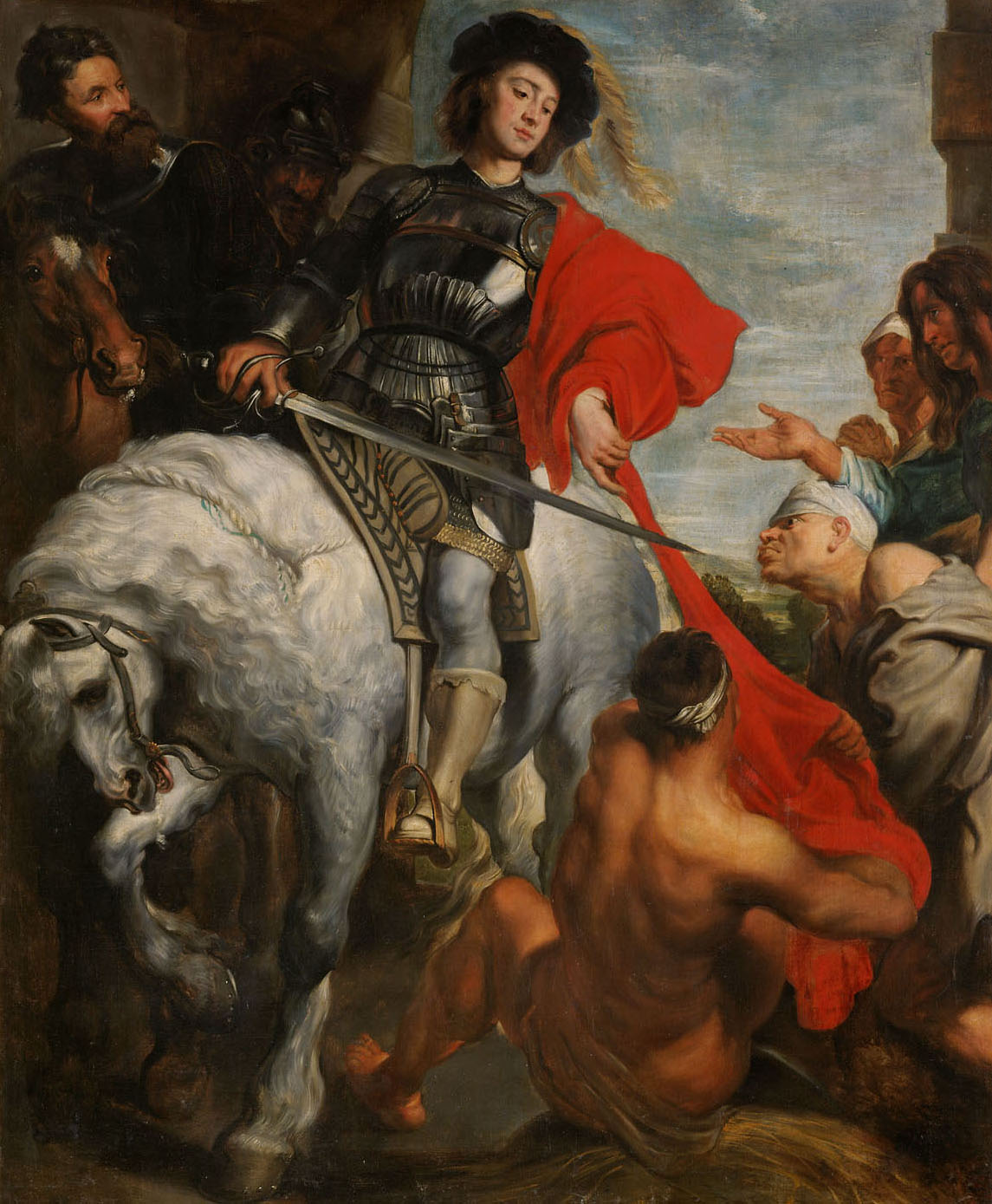 Hl. Martin, Anthonis van Dyck, 1659