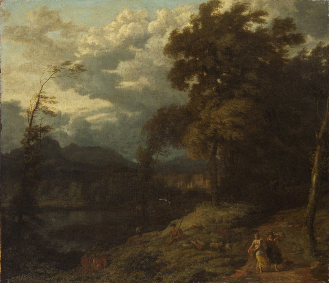 Arkadische Landschaft, Jan Glauber, 1680-1700