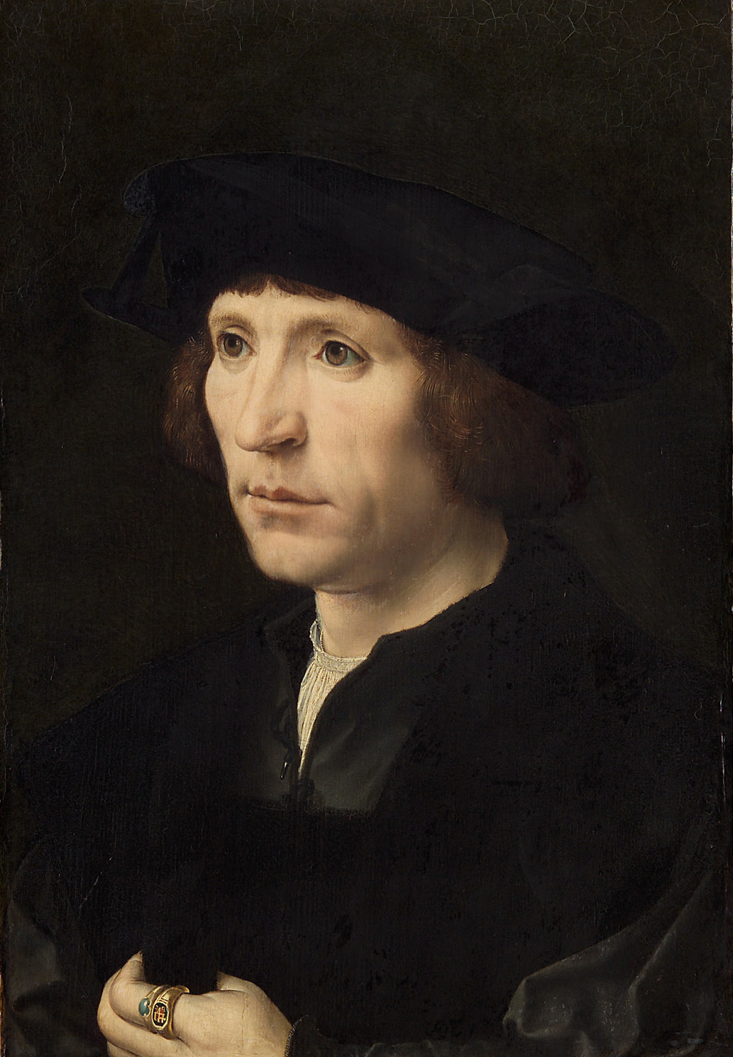 Männliches Bildnis, Jan Gossaert, gen. Mabuse, 1525-1530