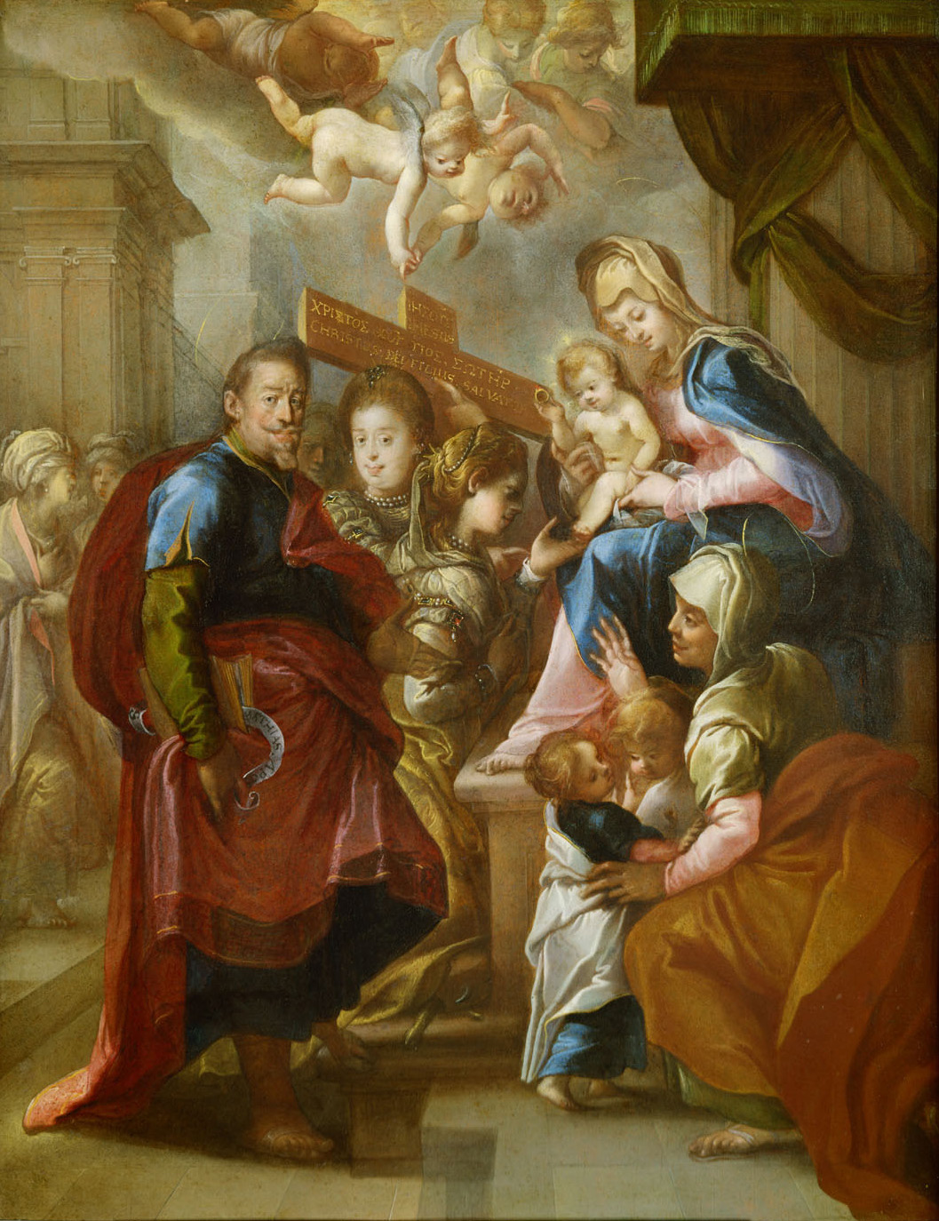 Mystische Verlobung der Hl. Katharina, Matthäus Gundelach, 1614