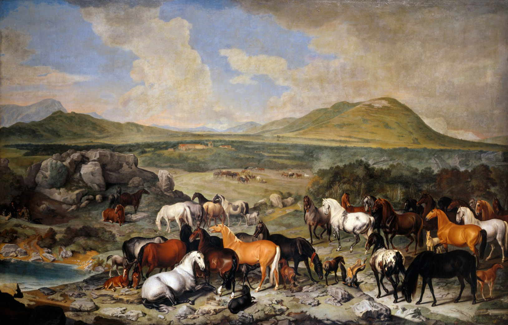 Kaiserliches Gestüt zu Lipizza am Karst, Johann Georg de Hamilton, 1727