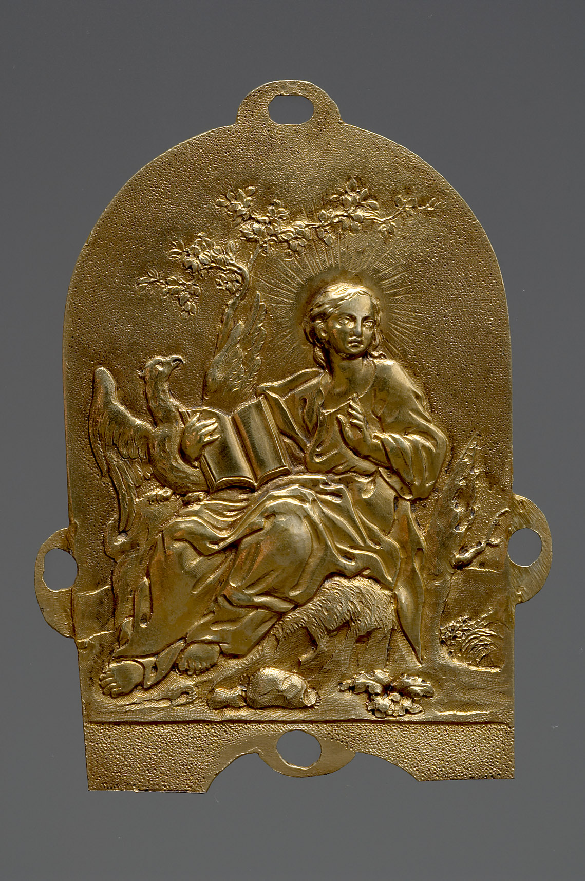 Evangelist Markus; Rest einer substitutorischen Reichskrone Kaiser Ferdinands III., 1653