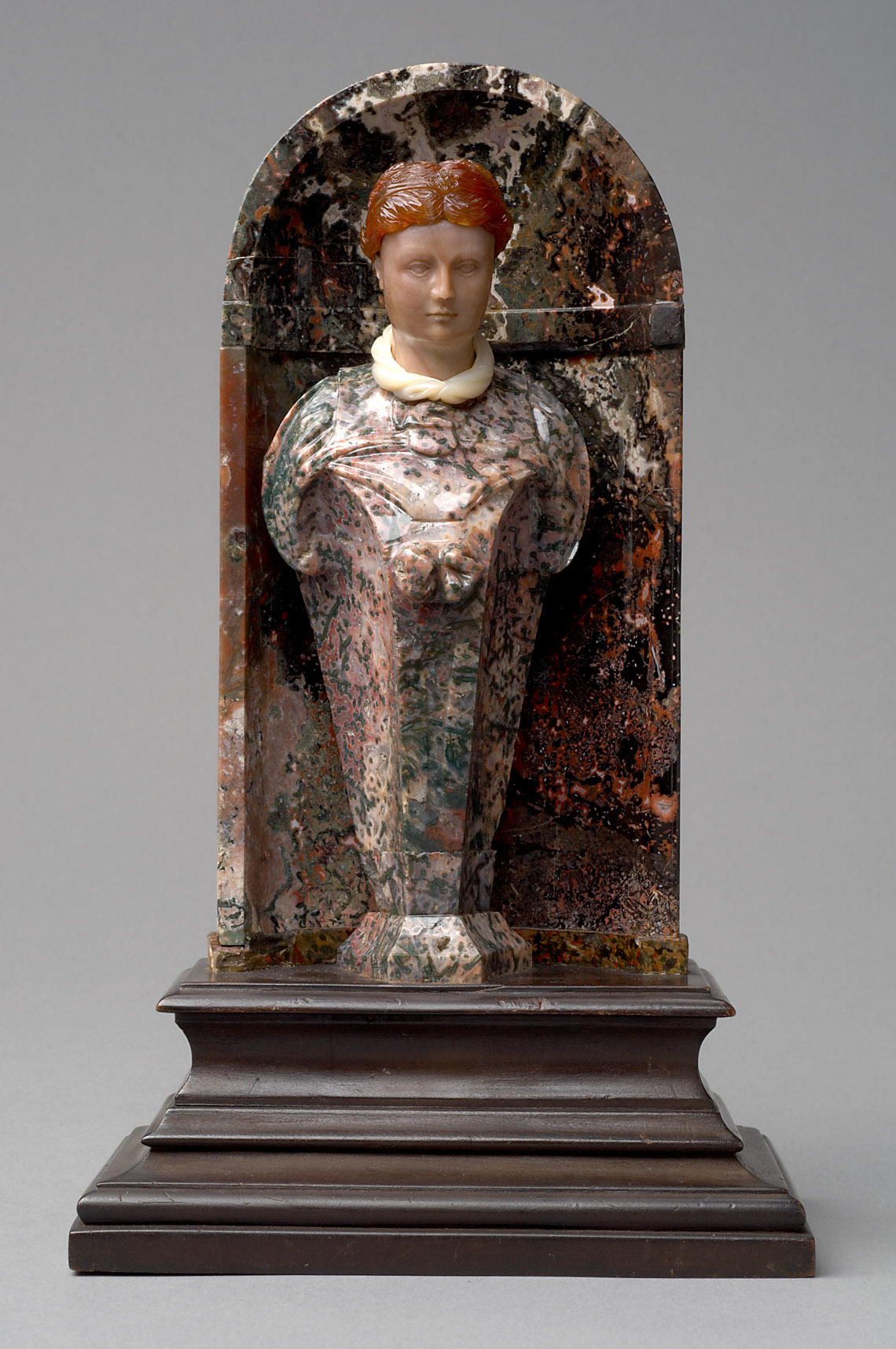 Herme in Nische, Miseroni - Werkstatt in Prag, 1605-1610