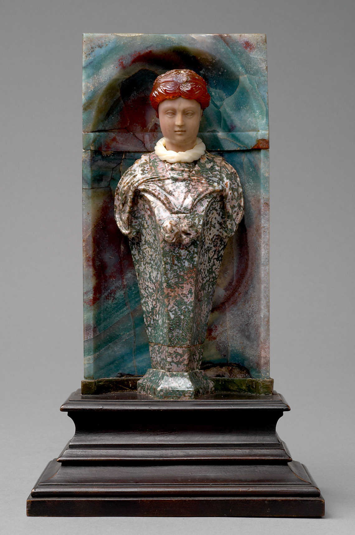 Herme in Nische, Miseroni - Werkstatt in Prag, 1605-1610