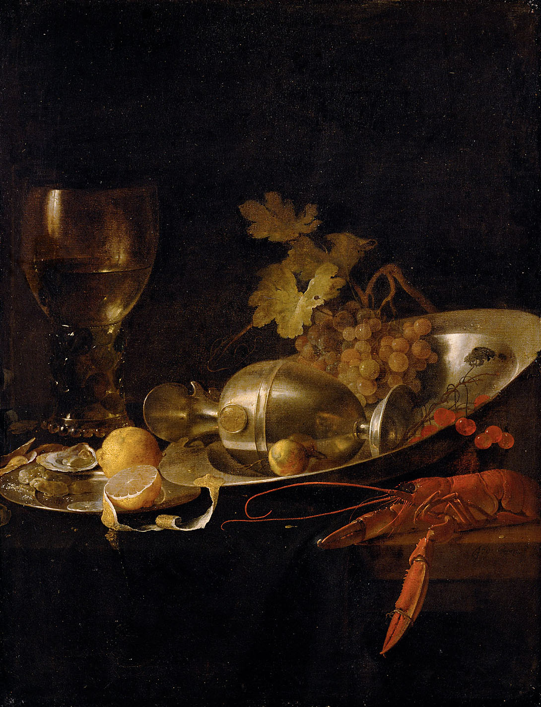 FrühstücksStillleben, Jan Davidsz de Heem, 1633-1637
