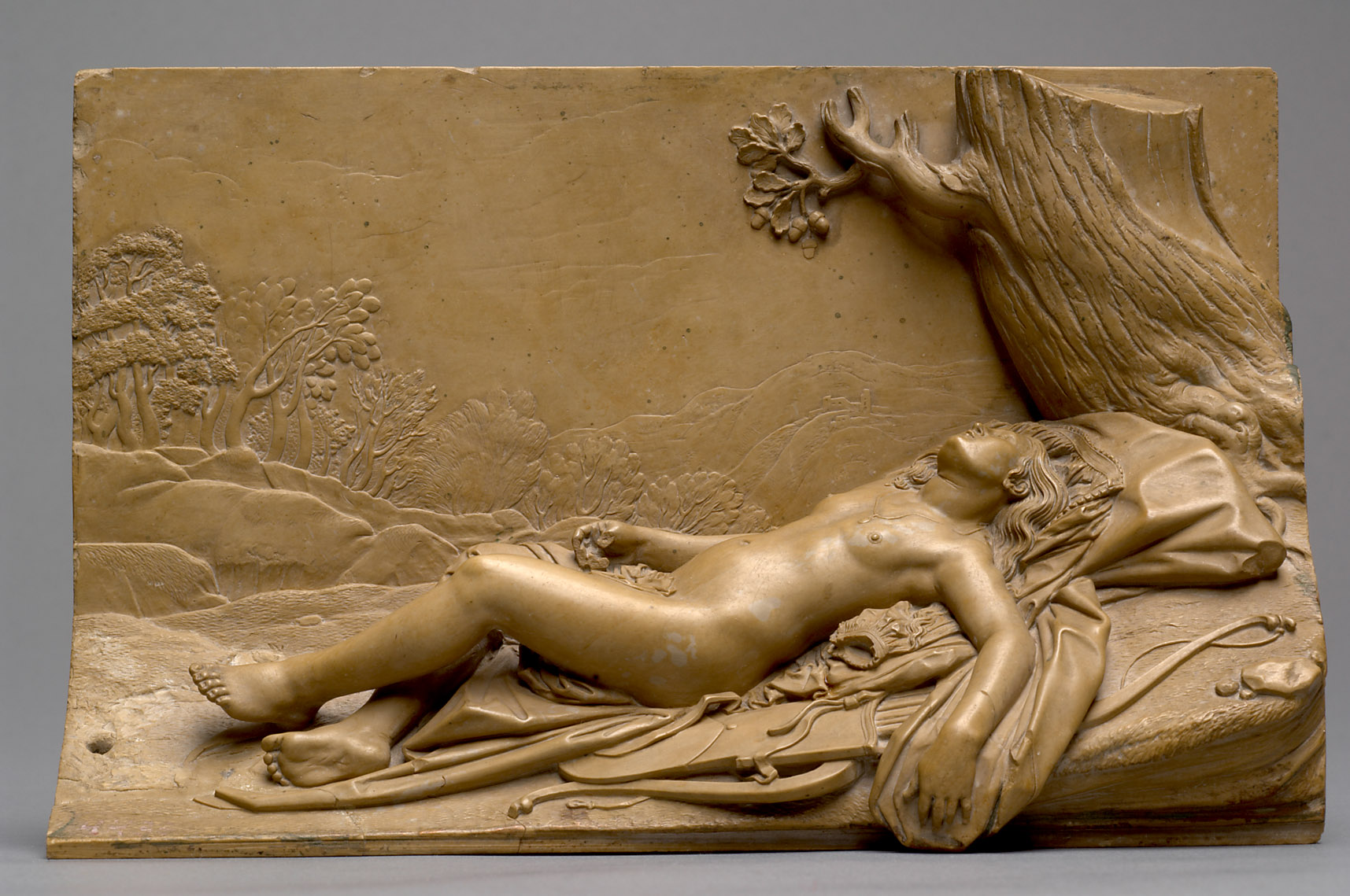 Schlafende Diana, Georg Schweigger, 1650