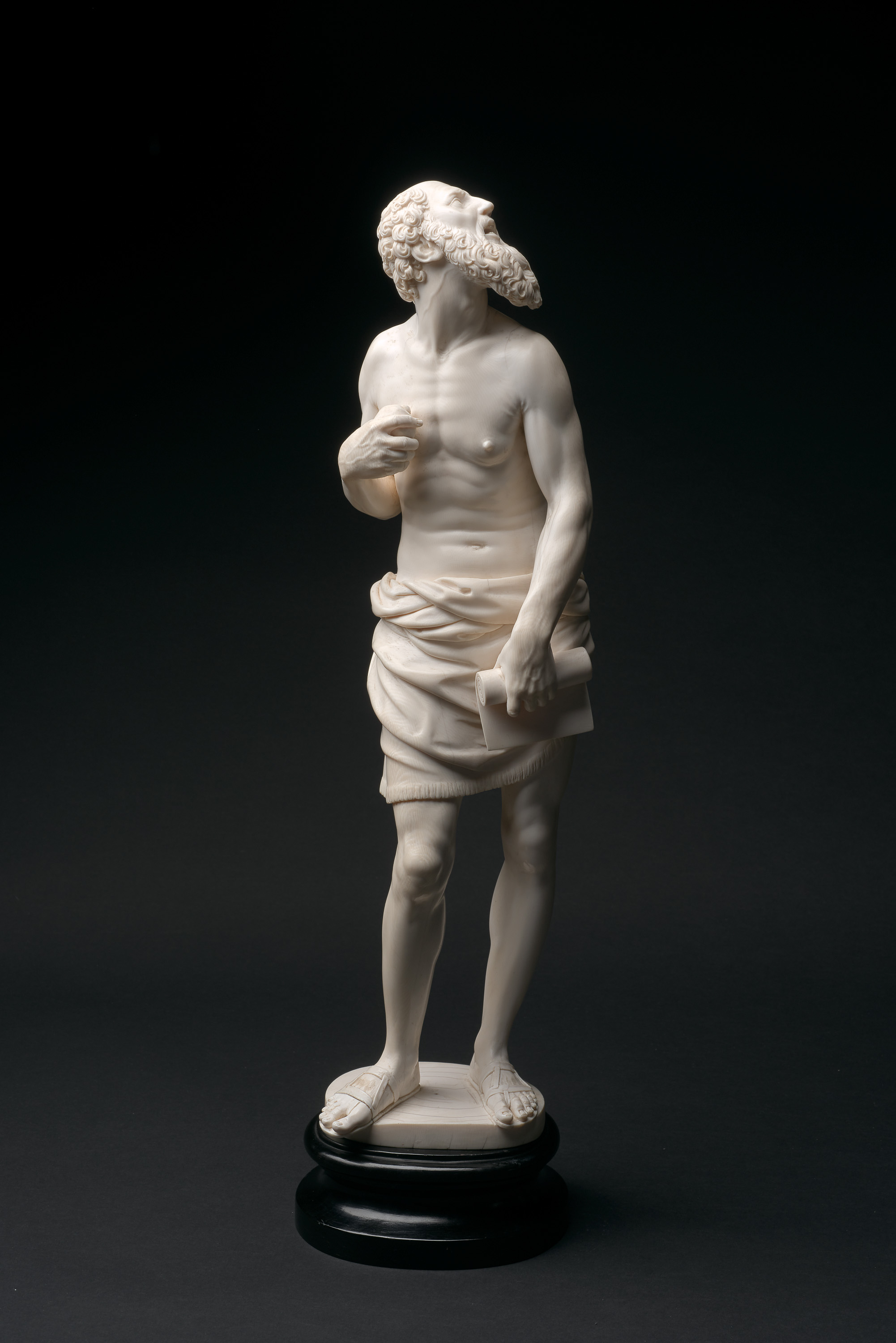 Hl. Hieronymus mit der Schriftrolle, Leonhard Kern, 1625