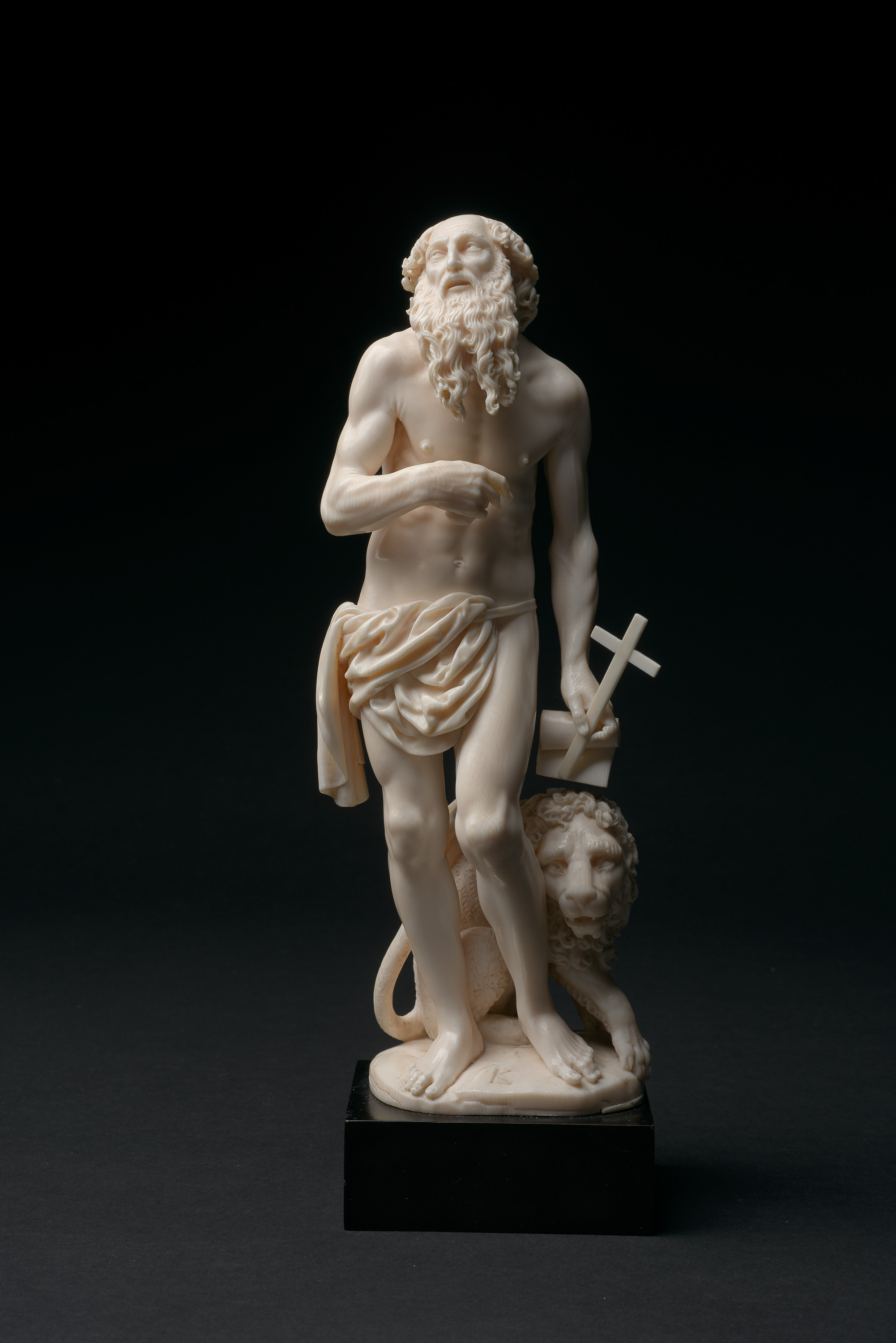 Hl. Hieronymus mit dem Löwen, Leonhard Kern, 1620-1625