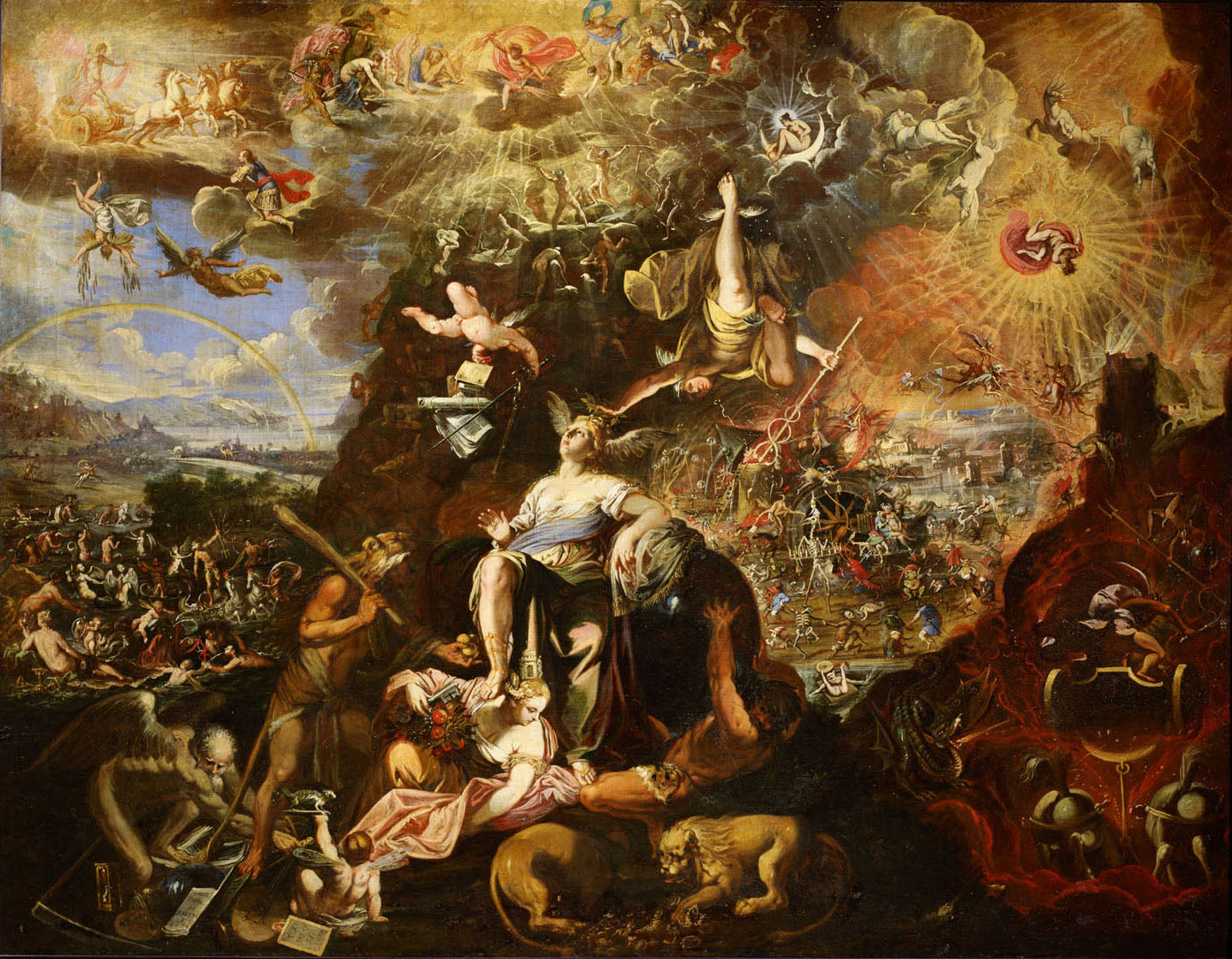 Allegorie, Joseph Heintz d. J., 1674