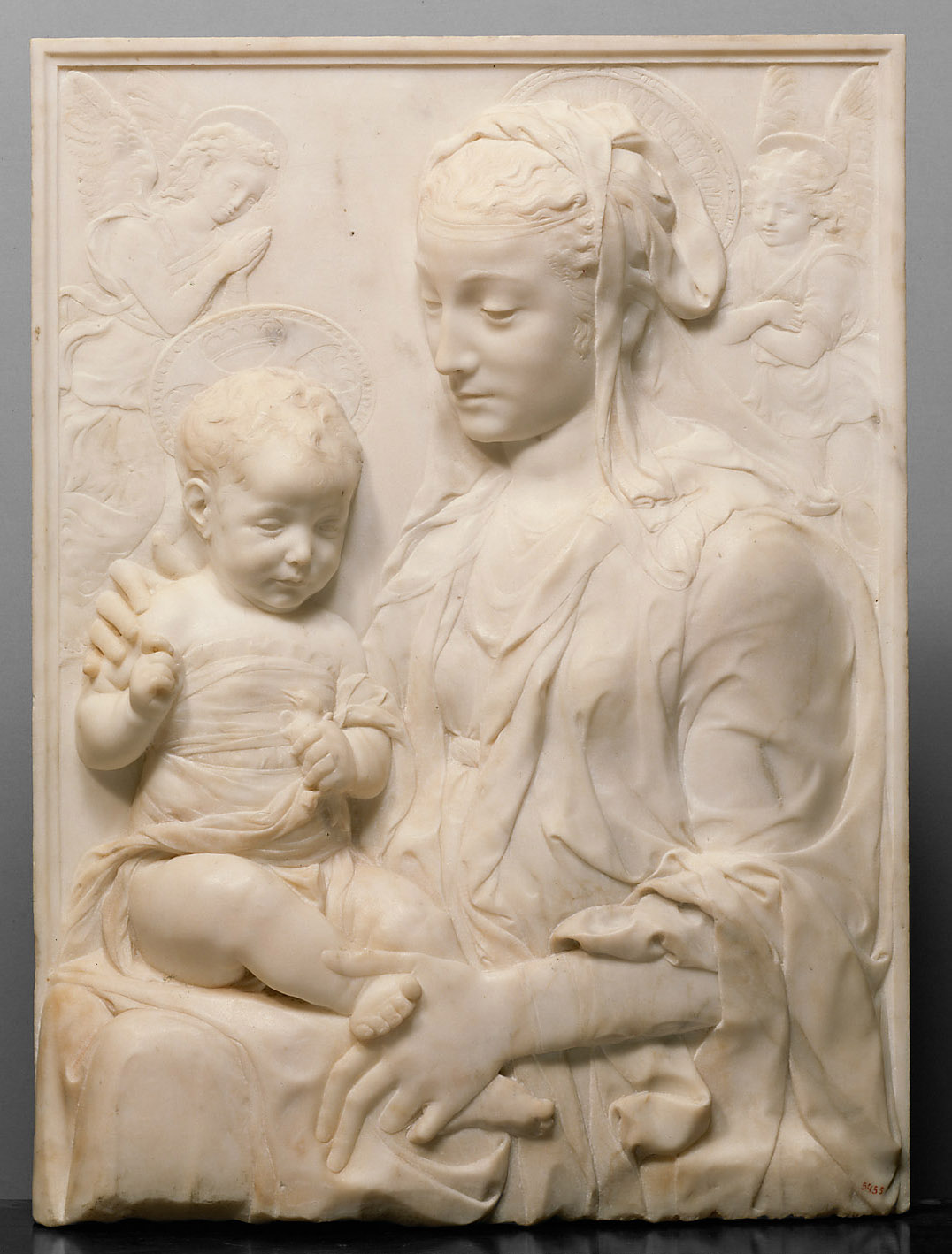 Madonna mit dem Kinde, Antonio Rossellino, 1460-1470