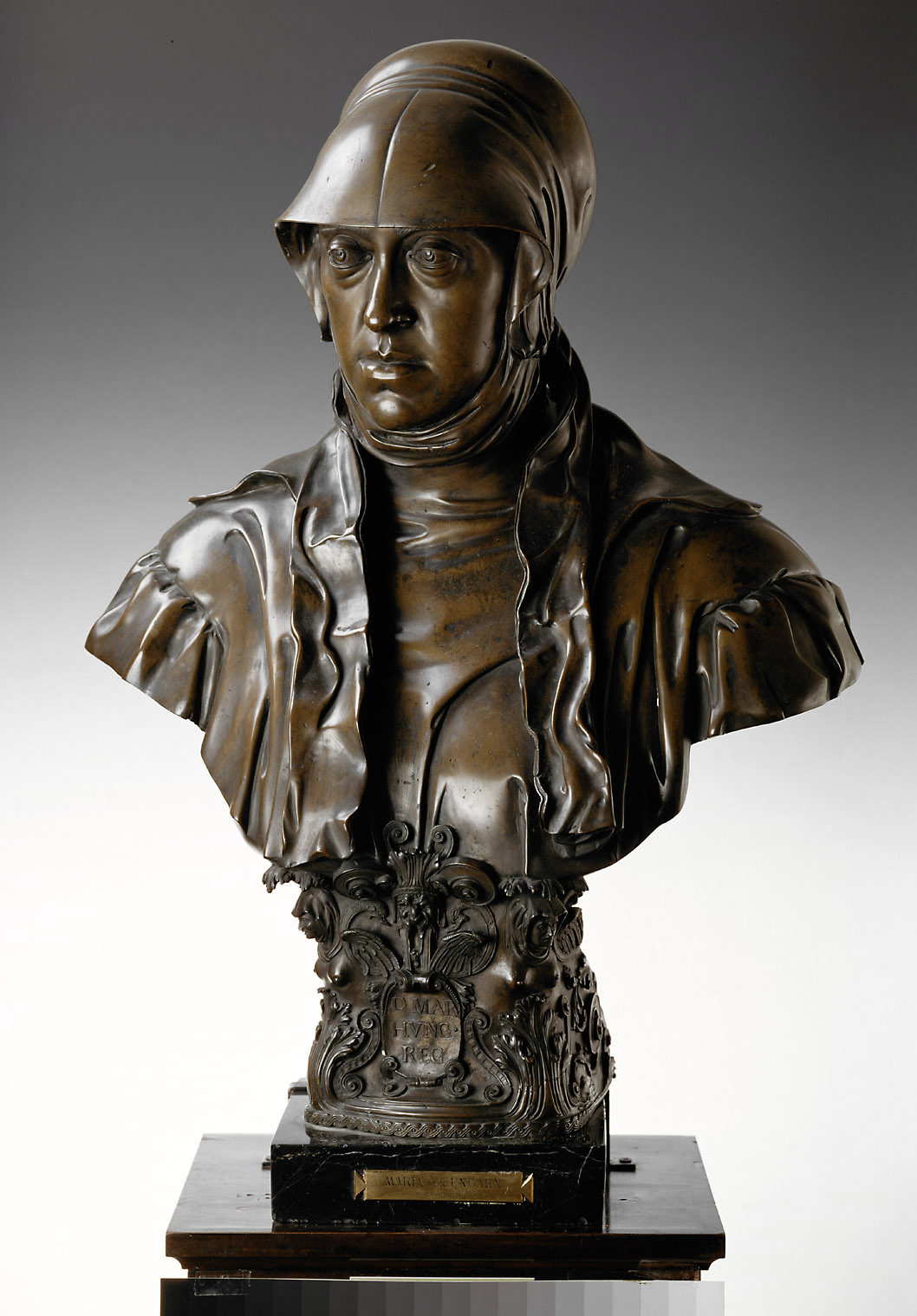 Königin Maria von Ungarn als Witwe; Büste, Leone Leoni, 1555