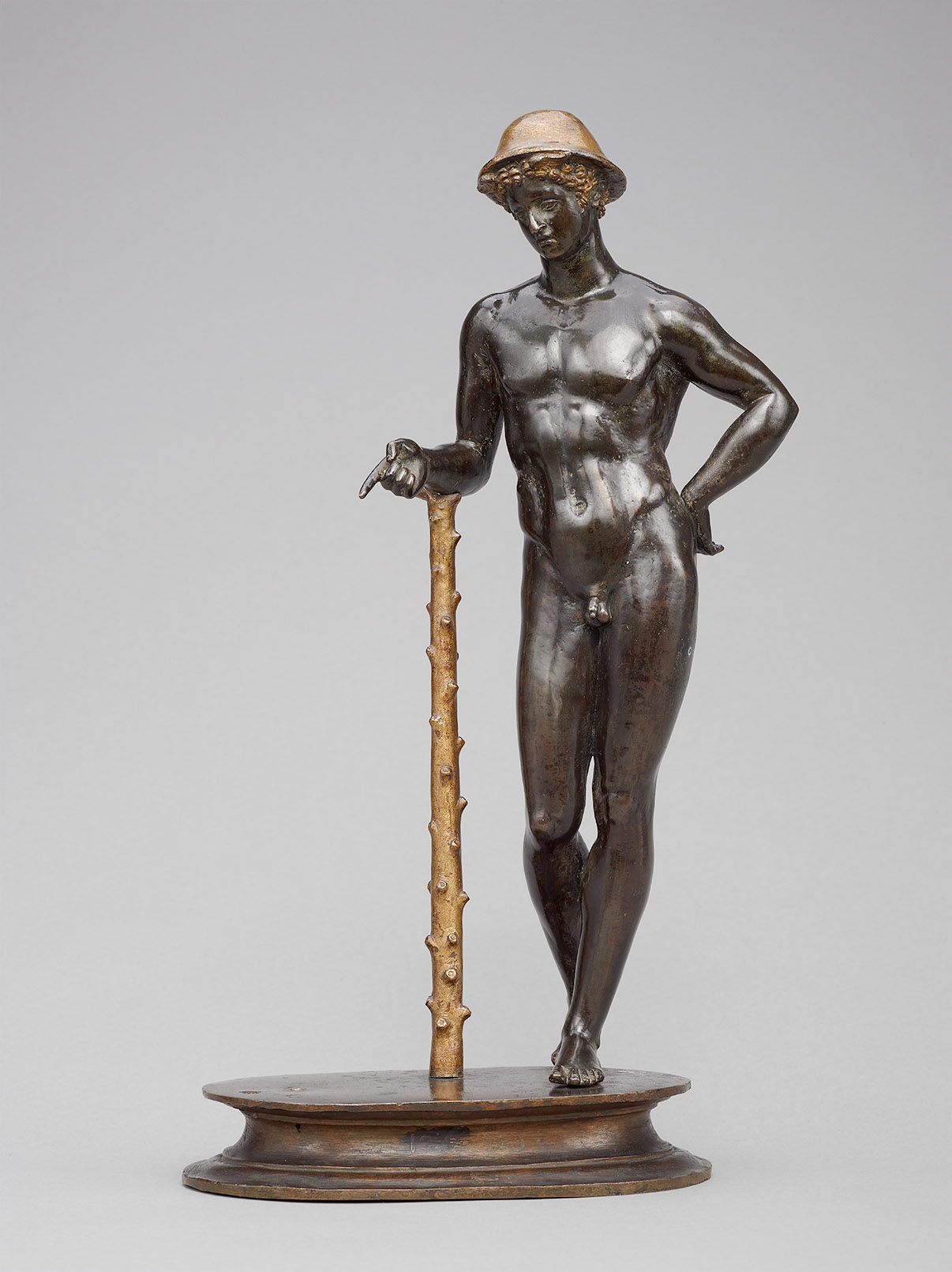 Merkur unterrichtet Cupido (Fragment), Pier Jacopo Alari de Bonacolsi, gen. Antico, 1520