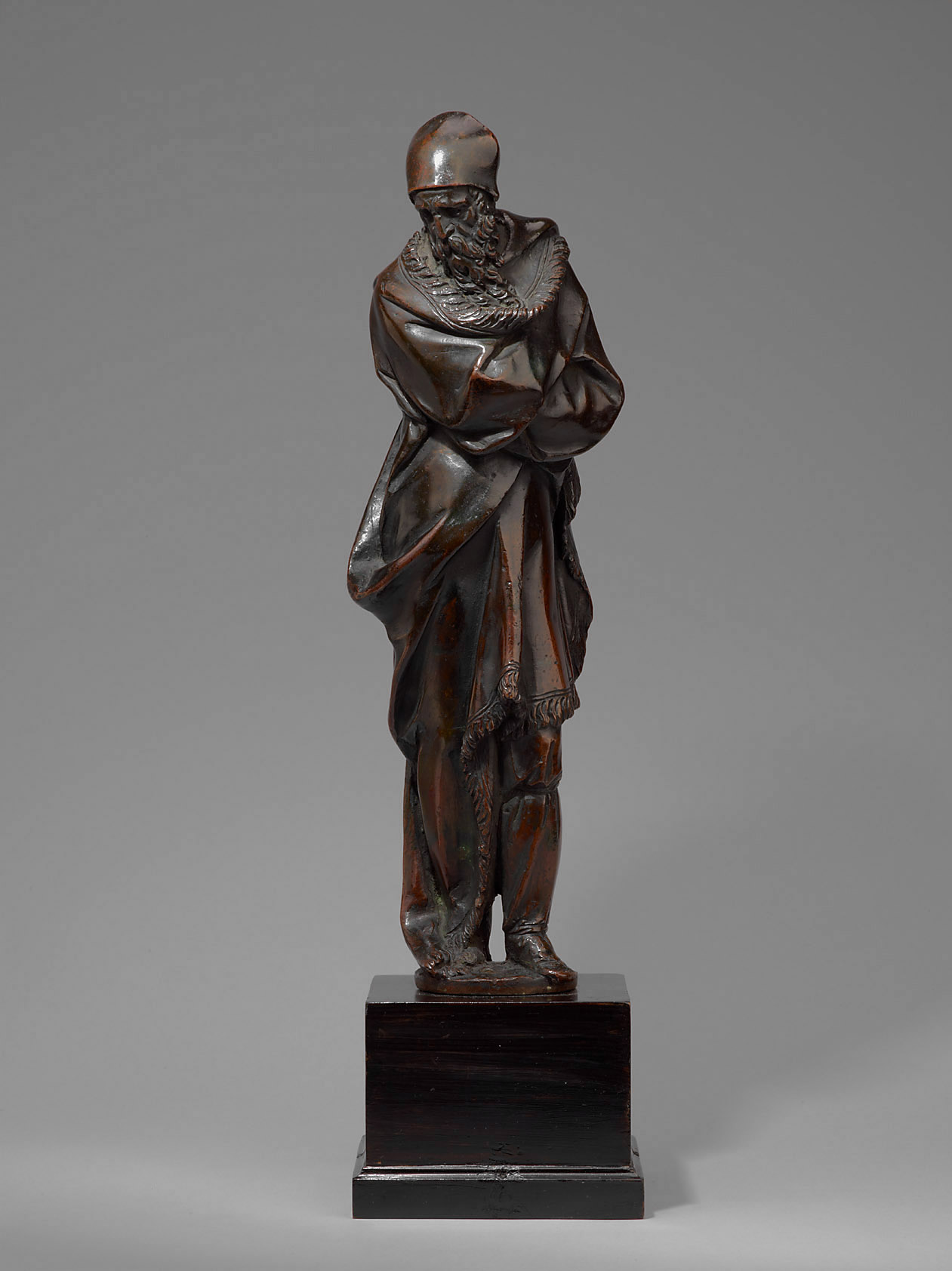 Hl. Zacharias? Allegorie des Winters? (früher: Der skythische Philosoph Anacharsis), Alessandro Vittoria, 1580-1590