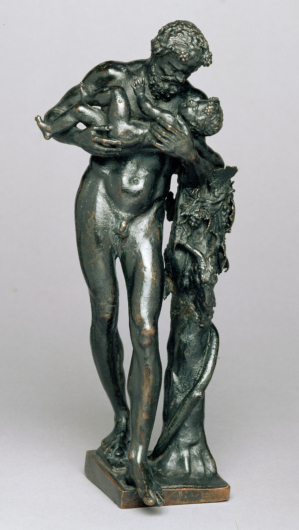 Silen mit dem Dionysosknaben (nach der Antike), Pietro Simone Barga, 1550-1600