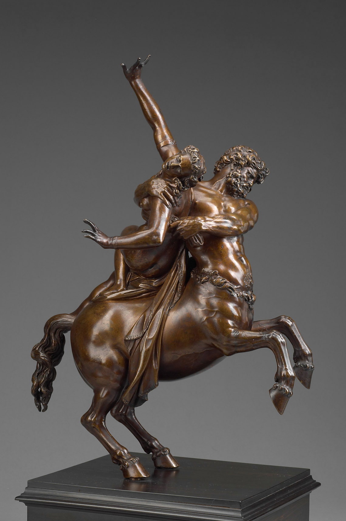 Der Kentaur Nessus entführt Dejanira, Antonio Susini, 1590