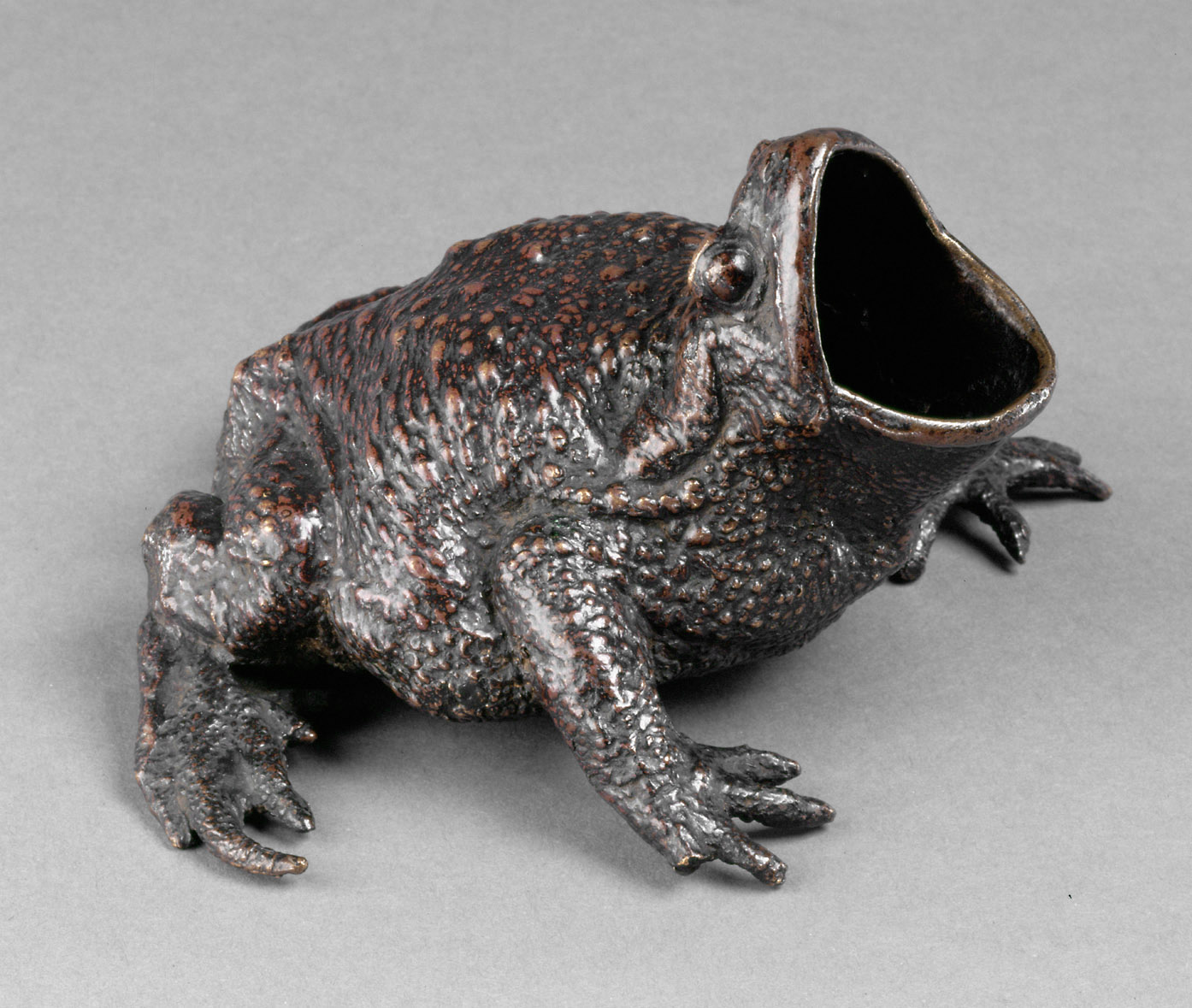 Sandgefäß in Gestalt einer Kröte, 1500-1520