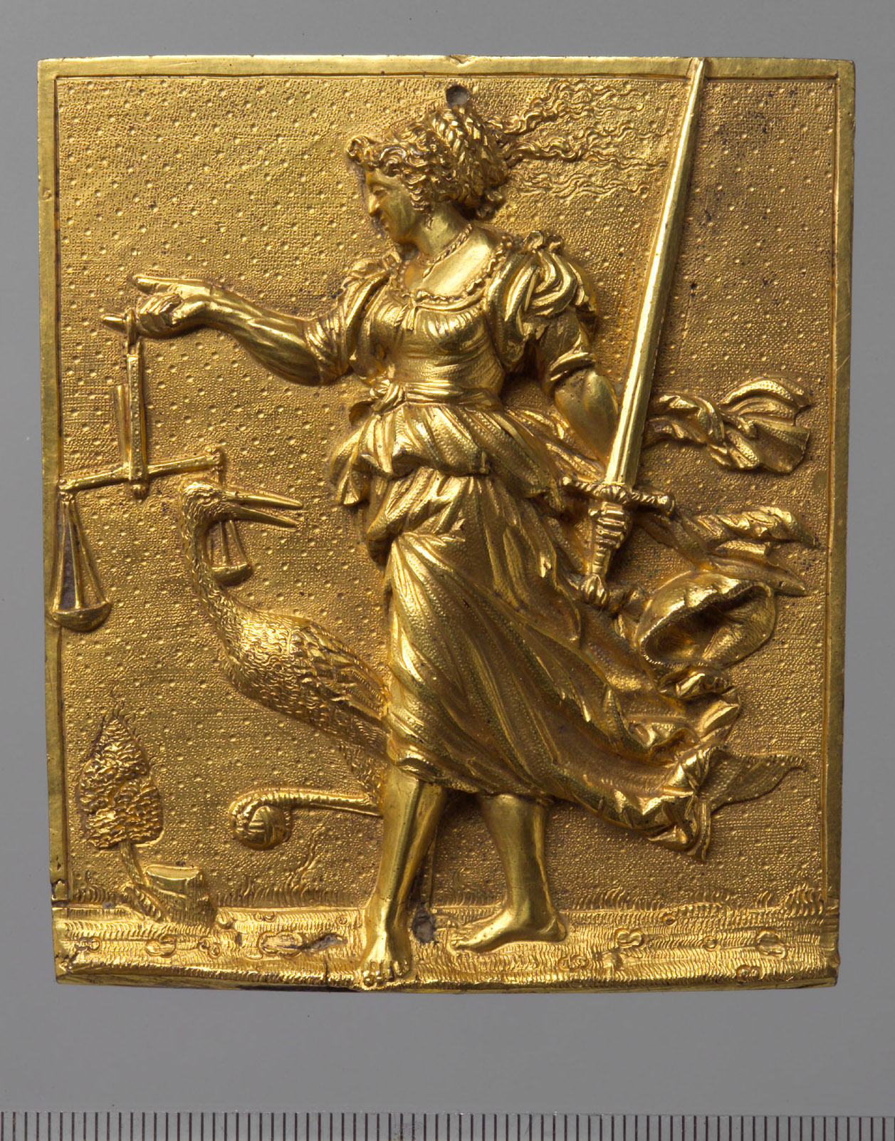 Justitia (Allegorie der Gerechtigkeit), Hans Kels d. J., 1533-1566