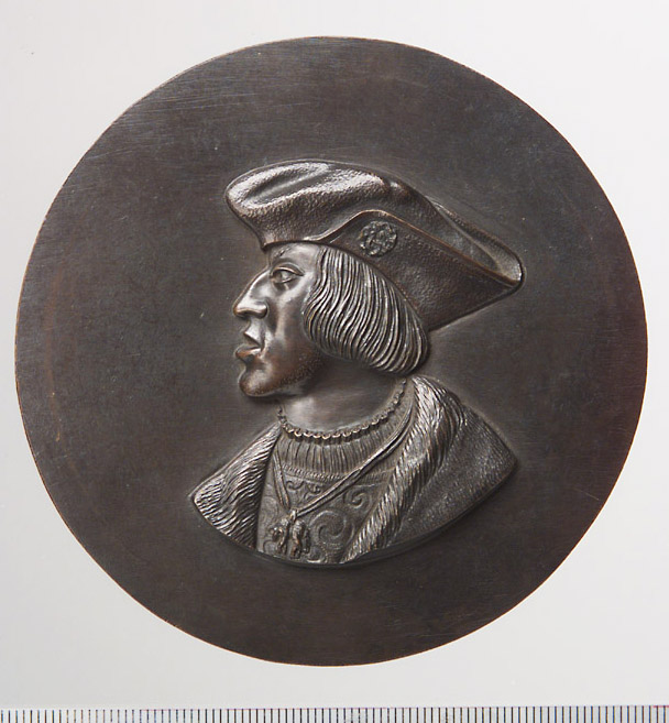 Bildnismedaillon Kaiser Ferdinand I., 1580-1600